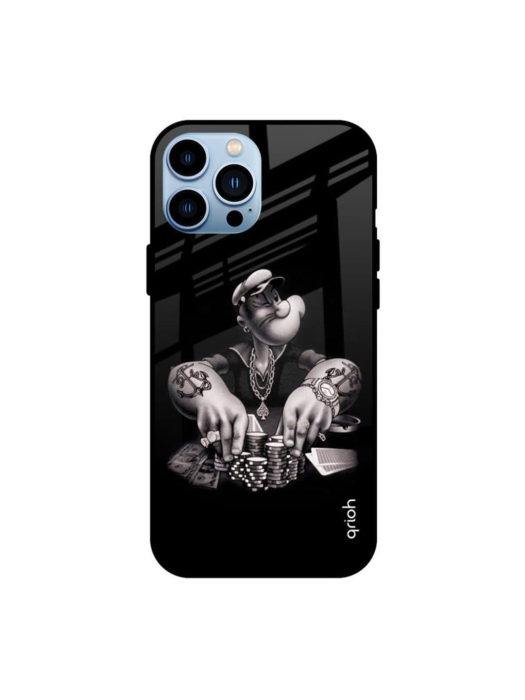 QRIOH Quirky Printed iPhone 13 Pro Back Case Mobile Accessories - view 1