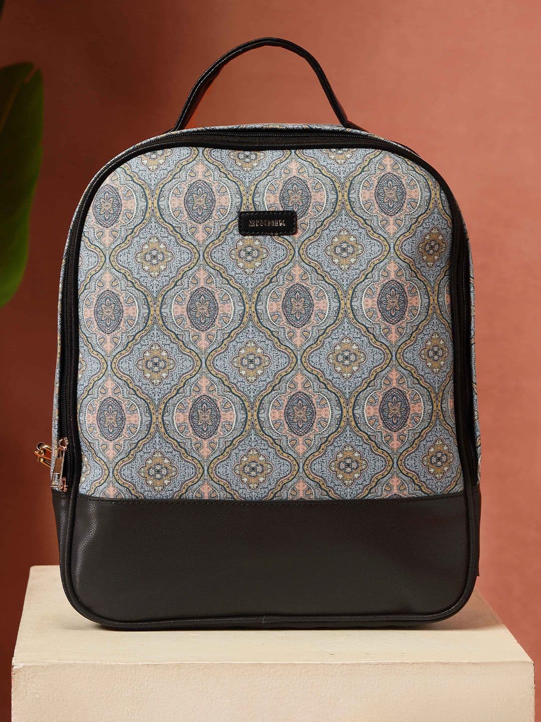 Anouk Women Printed Ethnic Office Backpack - view 1