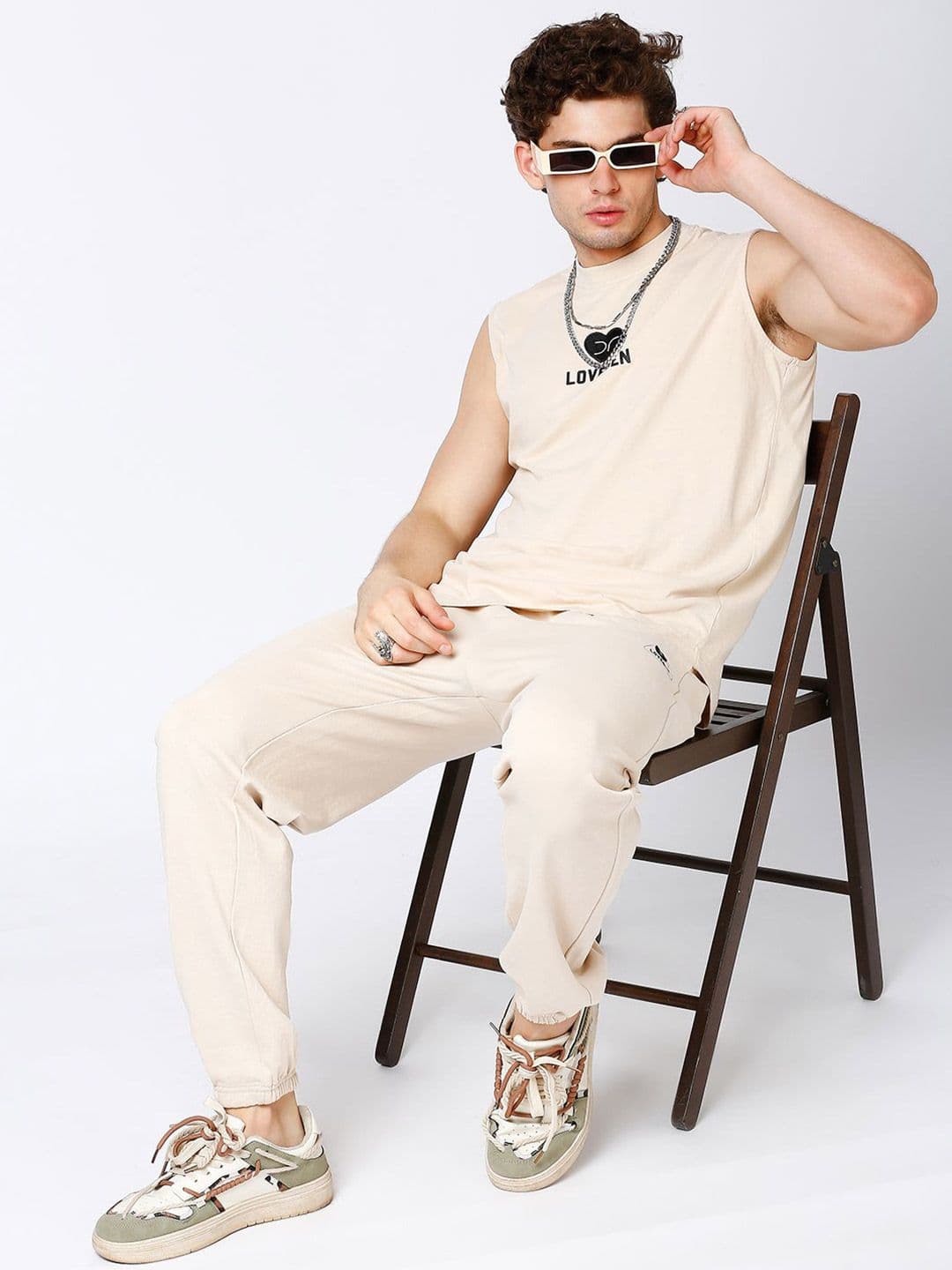 Lovegen x Darshan Raval Unisex Sleeveless T-Shirt - view 1