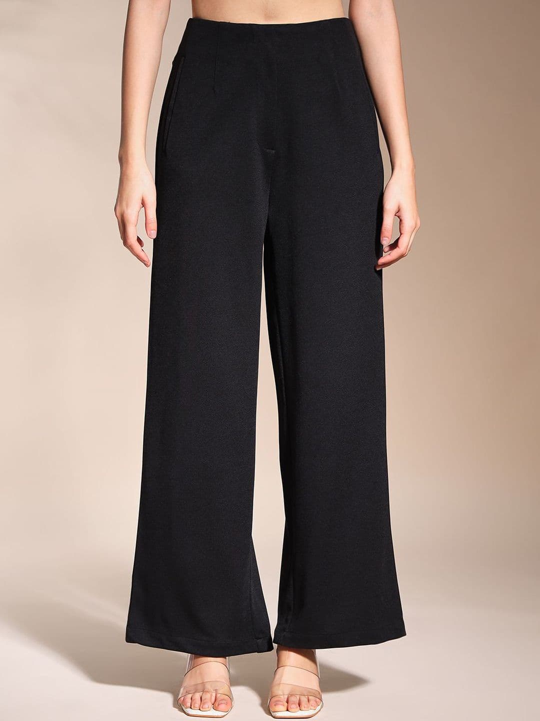 Zastraa Women High-Rise Loose Fit Parallel Trousers - view 1