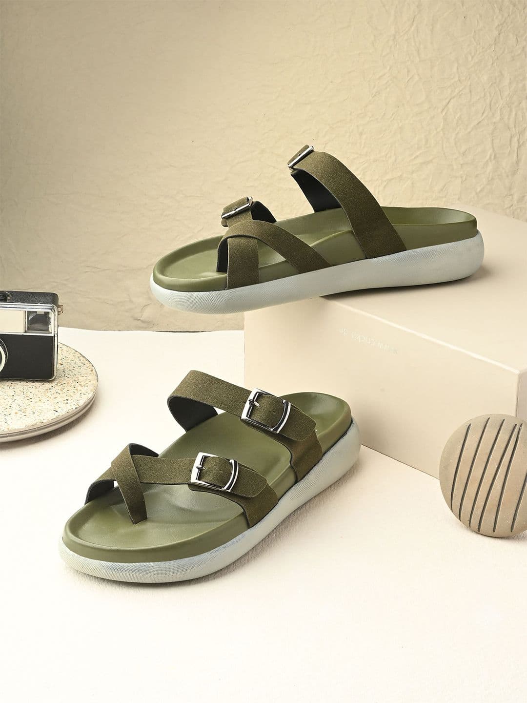 El Paso Men Comfort Sandals - view 1