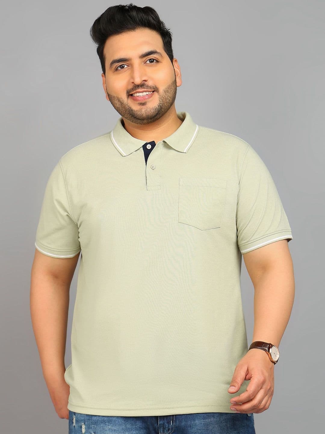 XFOX Men Polo Collar T-shirt - view 1
