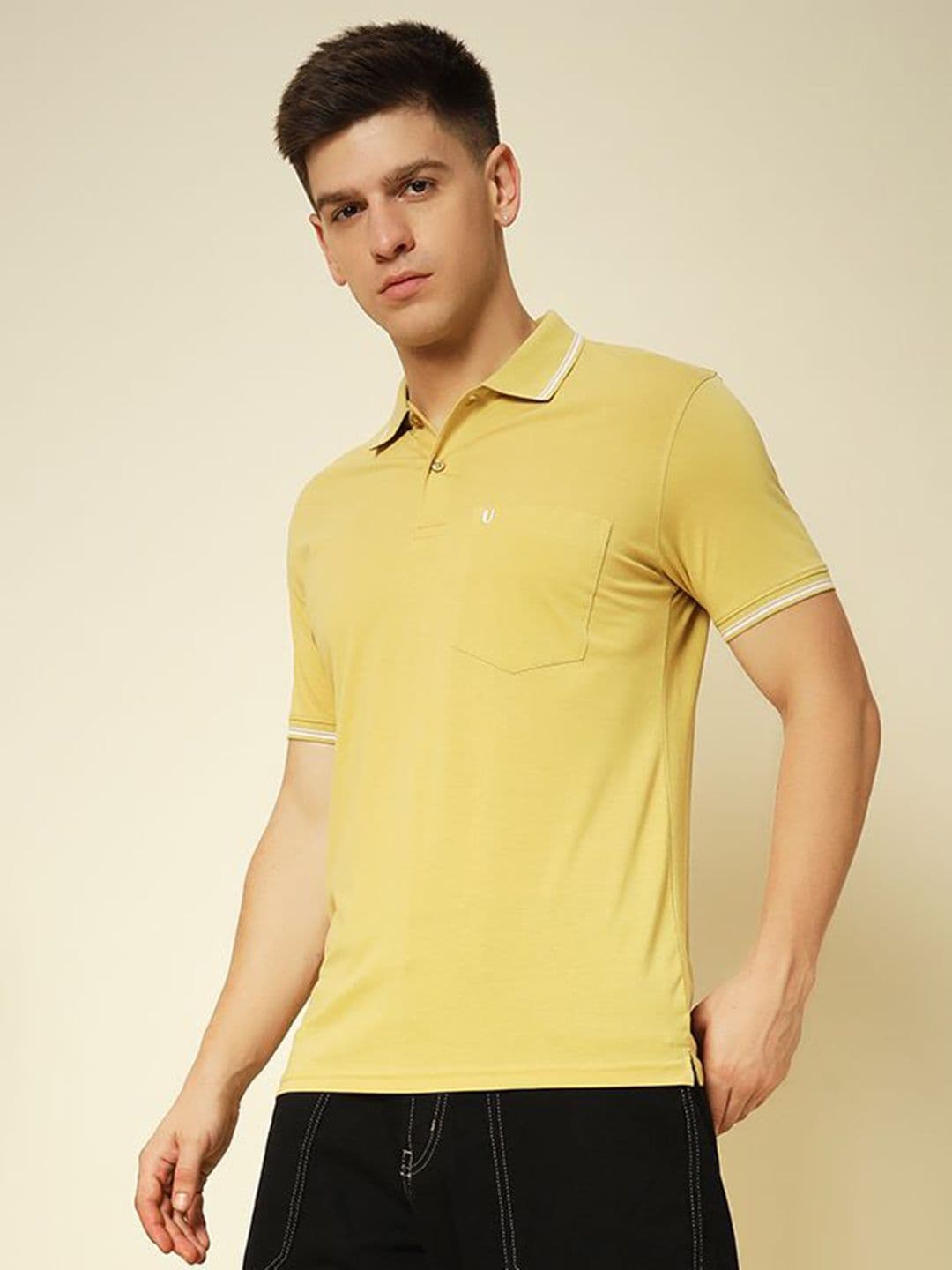 UNIBERRY Men Polo Collar T-shirt - view 1
