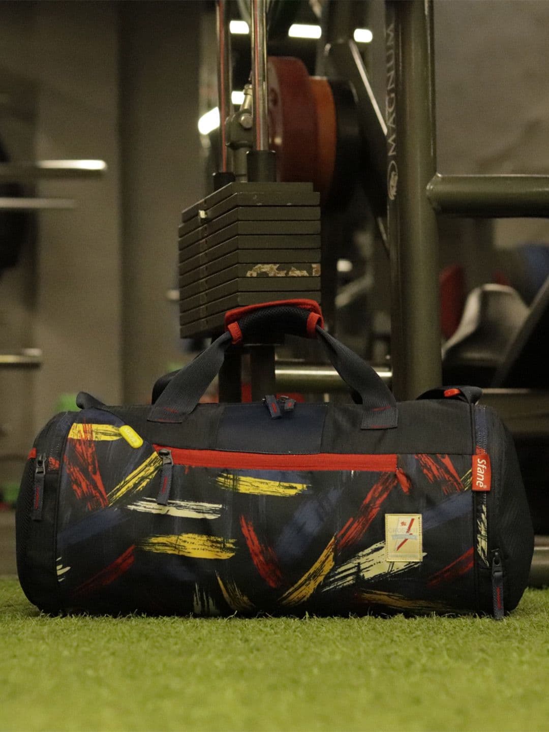 Sfane Unisex Shoulder Straps Medium Sports or Gym Duffel Bag - view 1