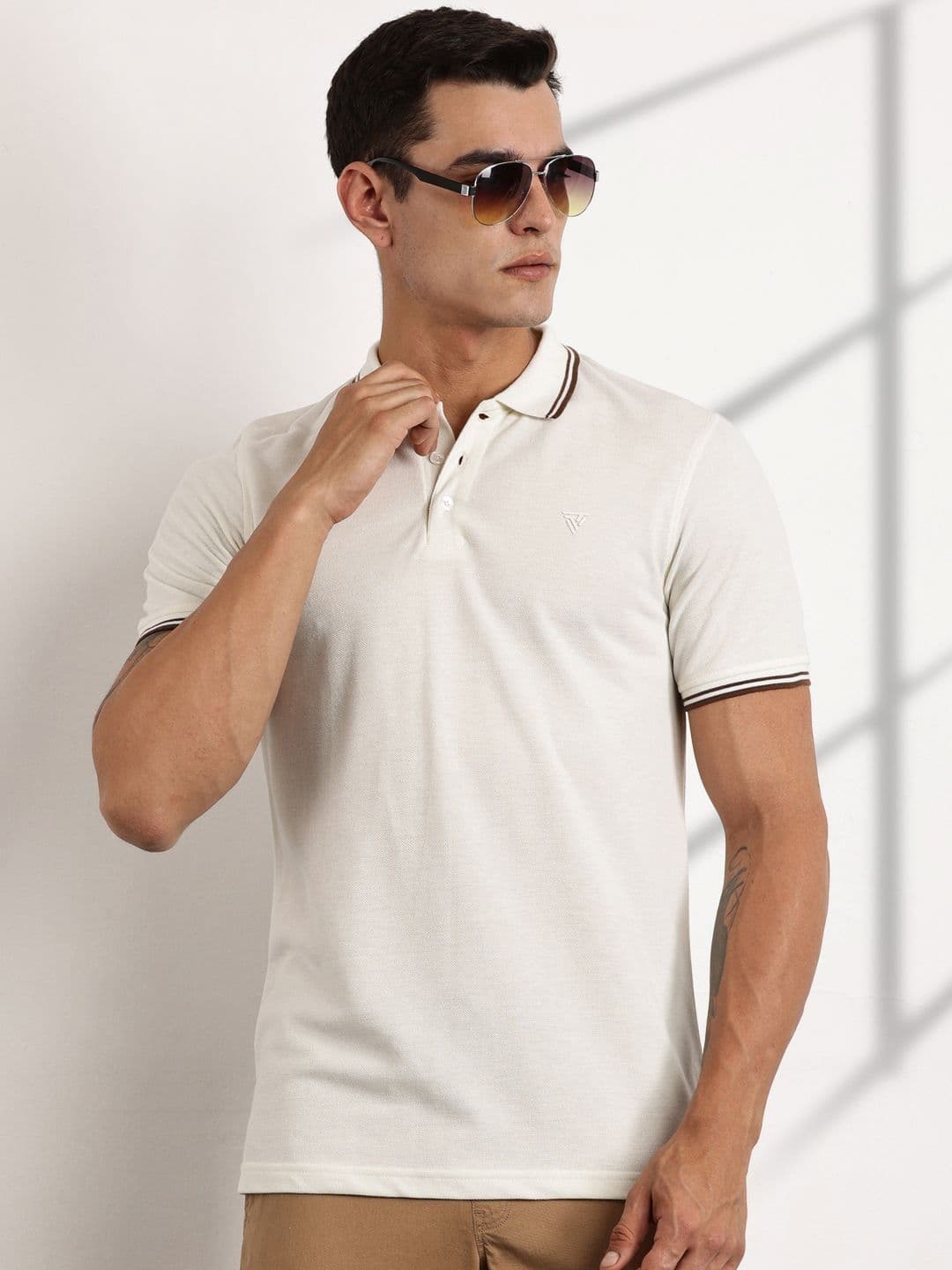 Thomas Scott Men Polo Collar Pockets T-shirt - view 1