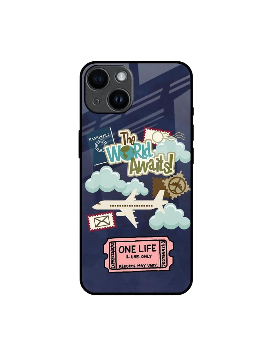 QRIOH Floral Printed iPhone 14 Back Case Mobile Accessories - view 1