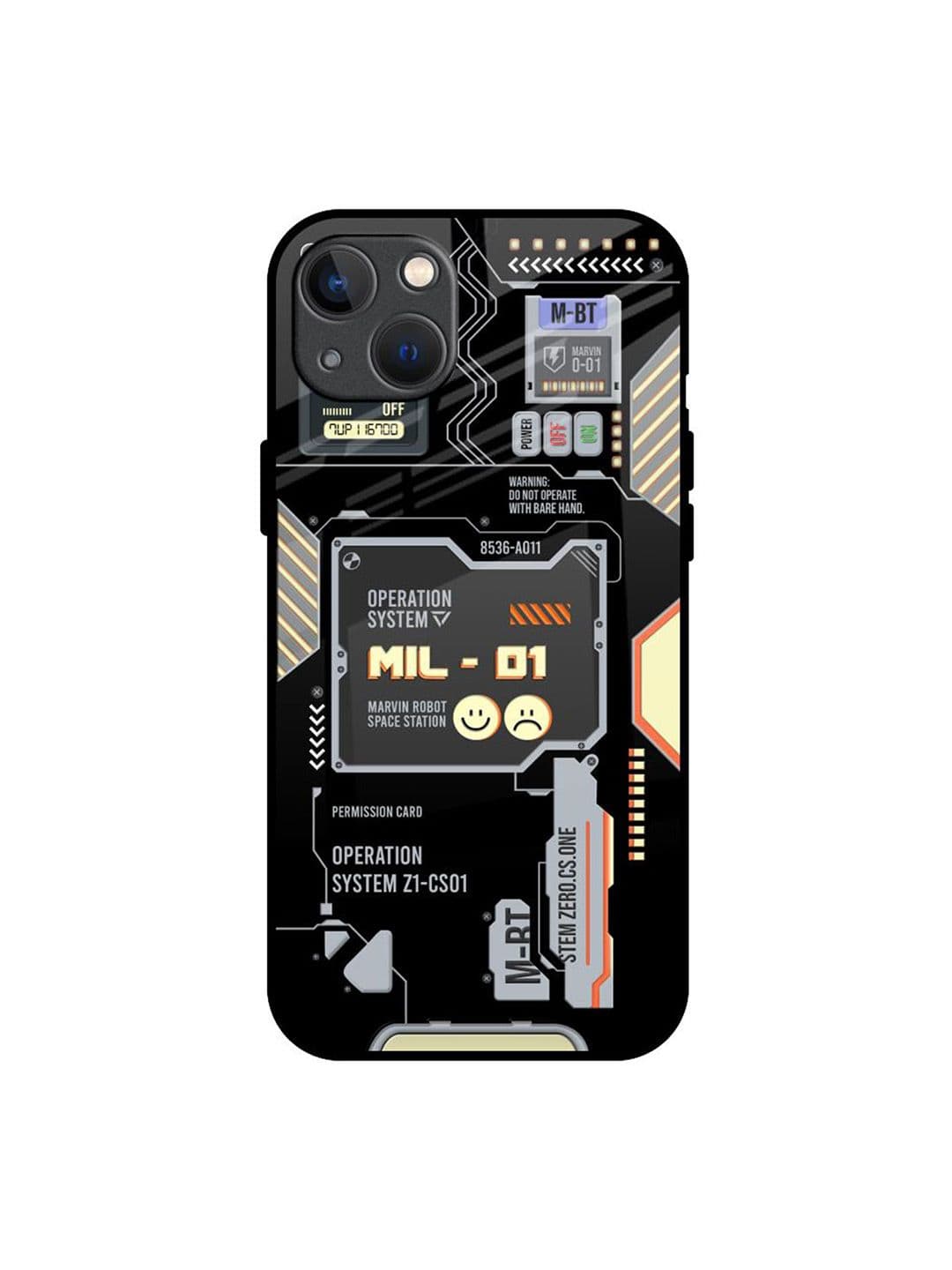 QRIOH Typography Printed iPhone 13 Mini Back Case Mobile Accessories - view 1