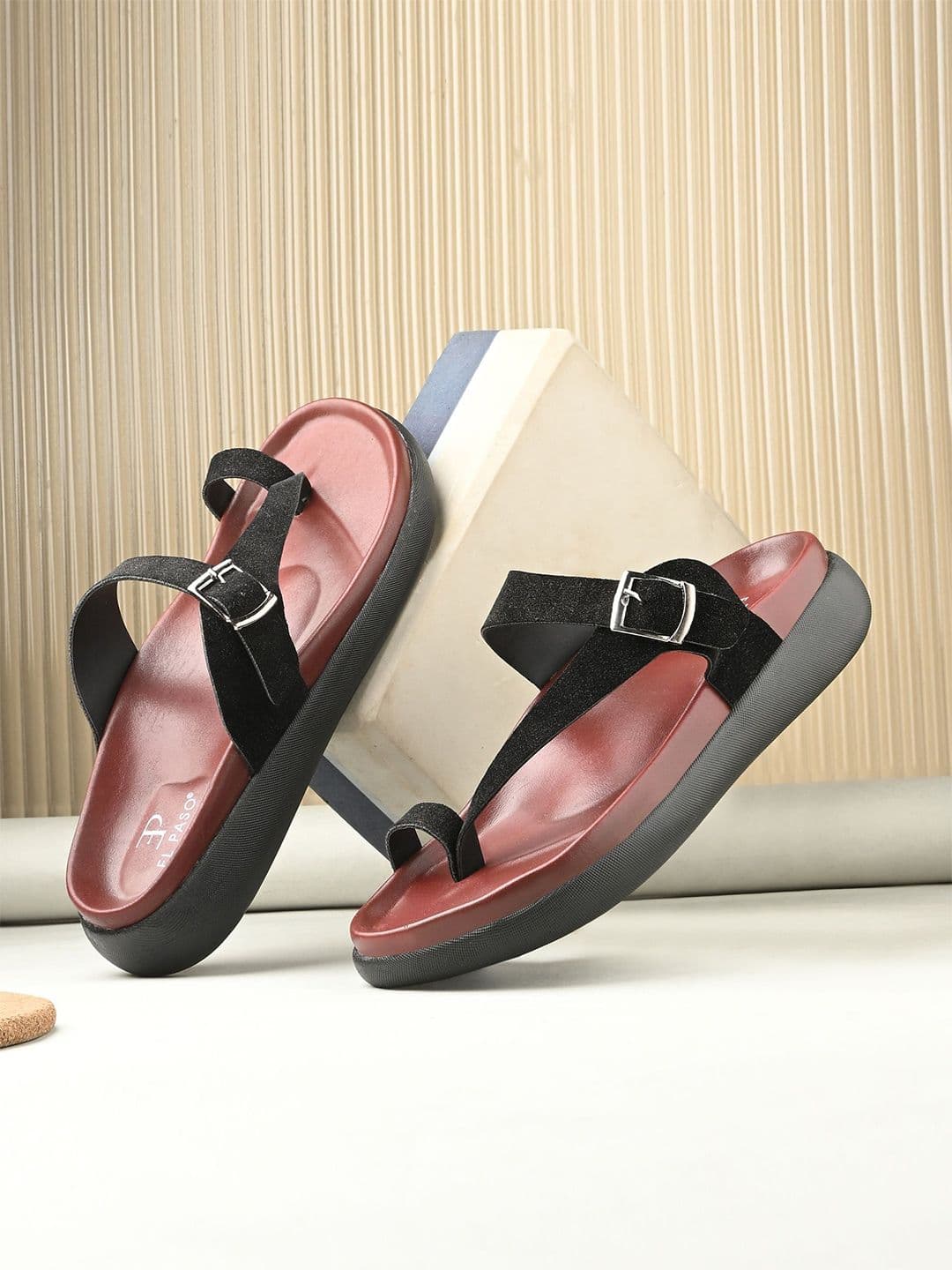 El Paso Men Comfort Sandals - view 1