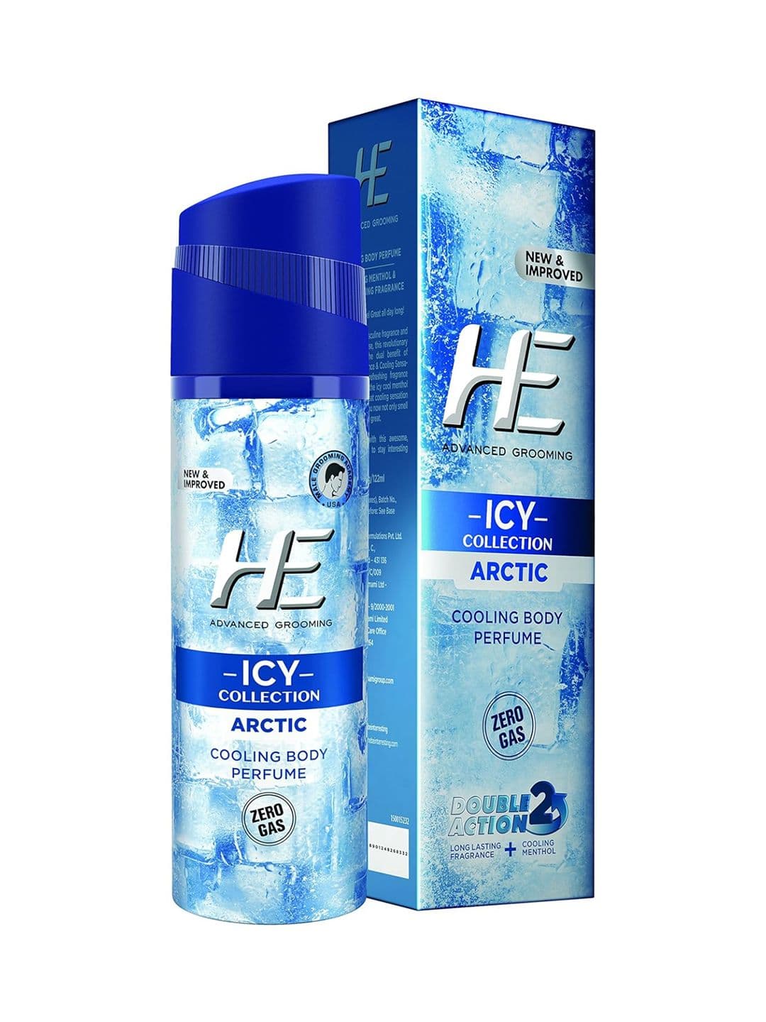 HE Men Icy Collection Arctic Long Lasting Body Perfume with Menthol - 120 ml - view 1