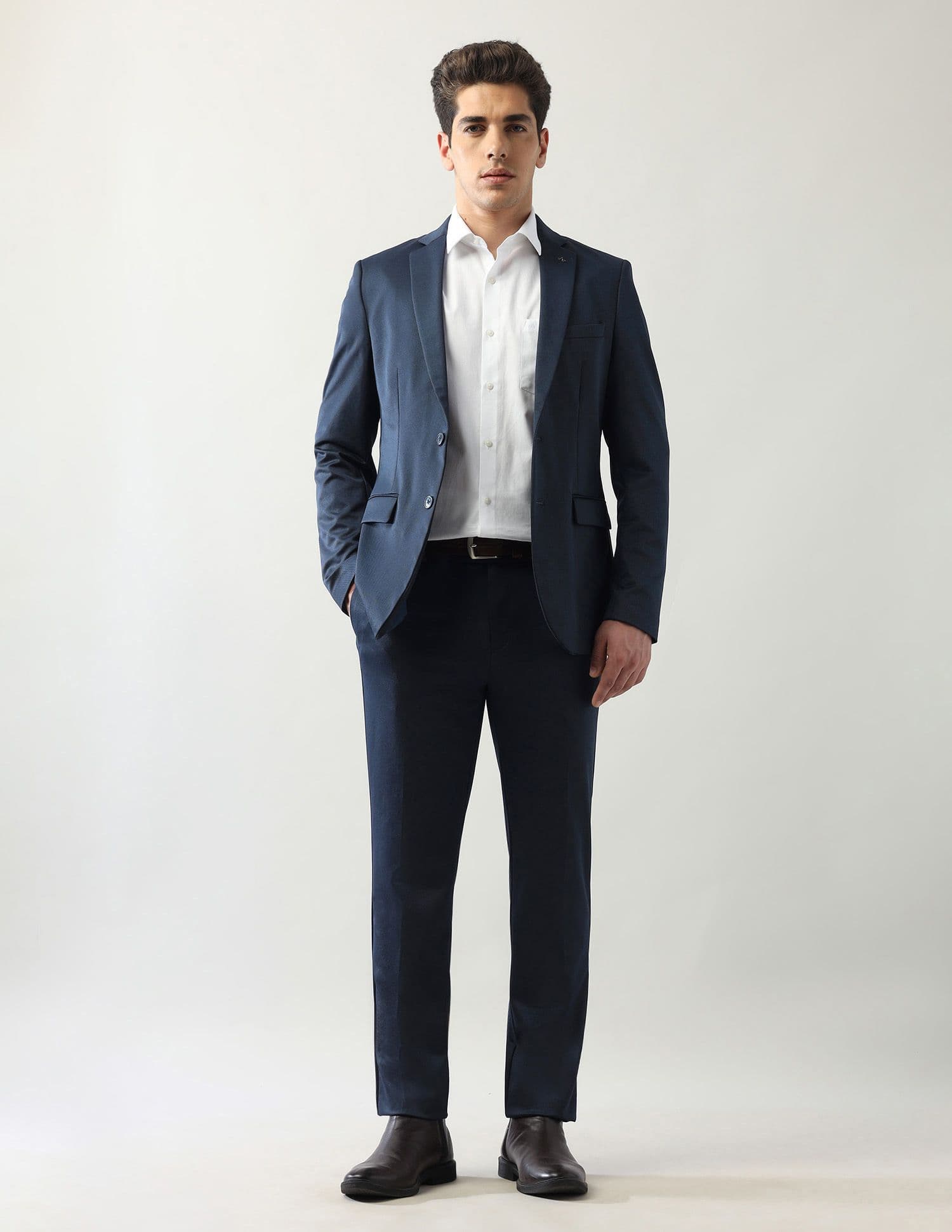 Arrow Slim-Fit Single Breasted Two Piece Suit - view 1