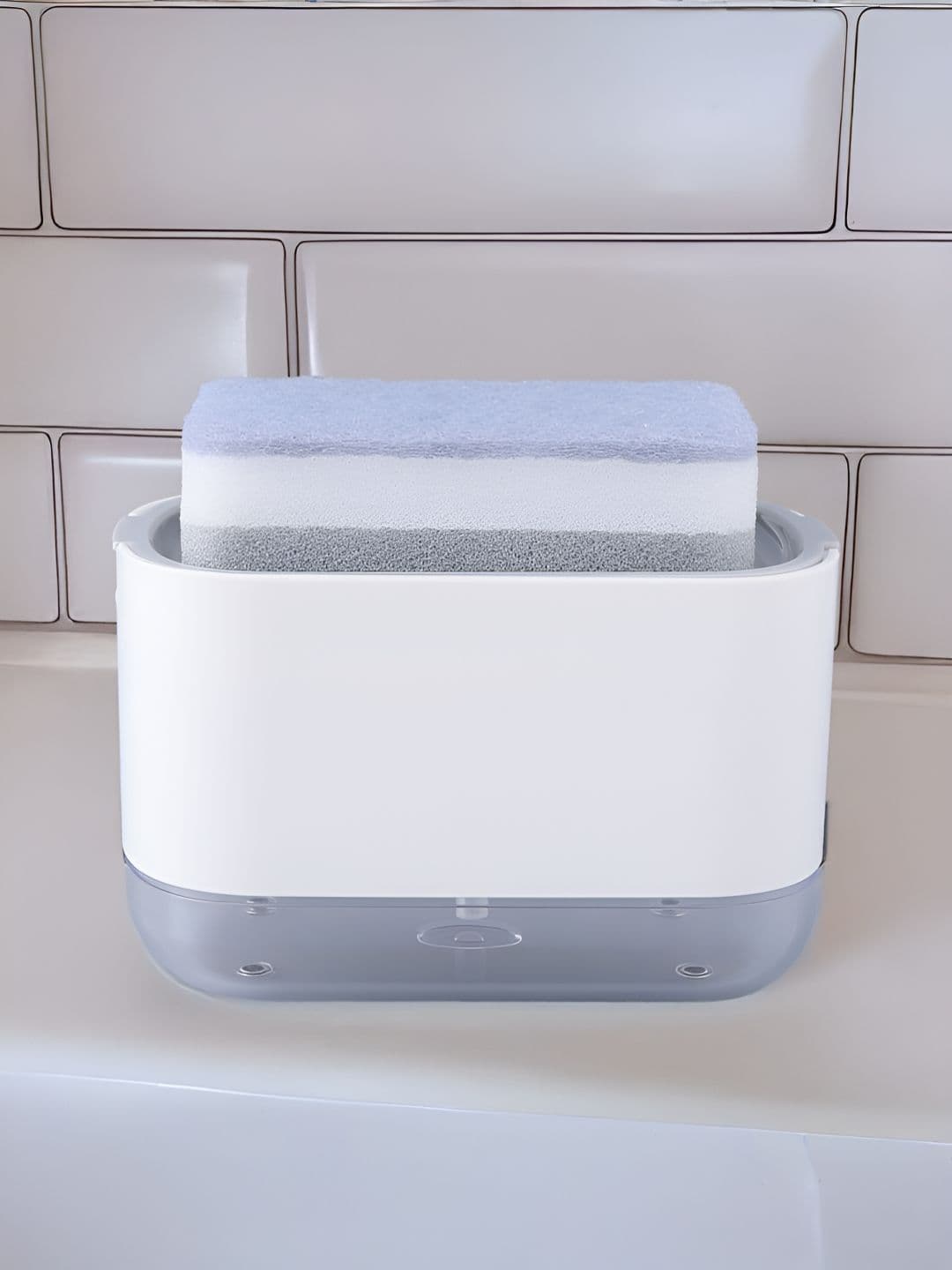 The Better Home White Solid Plastic Soap Dispenser - view 1