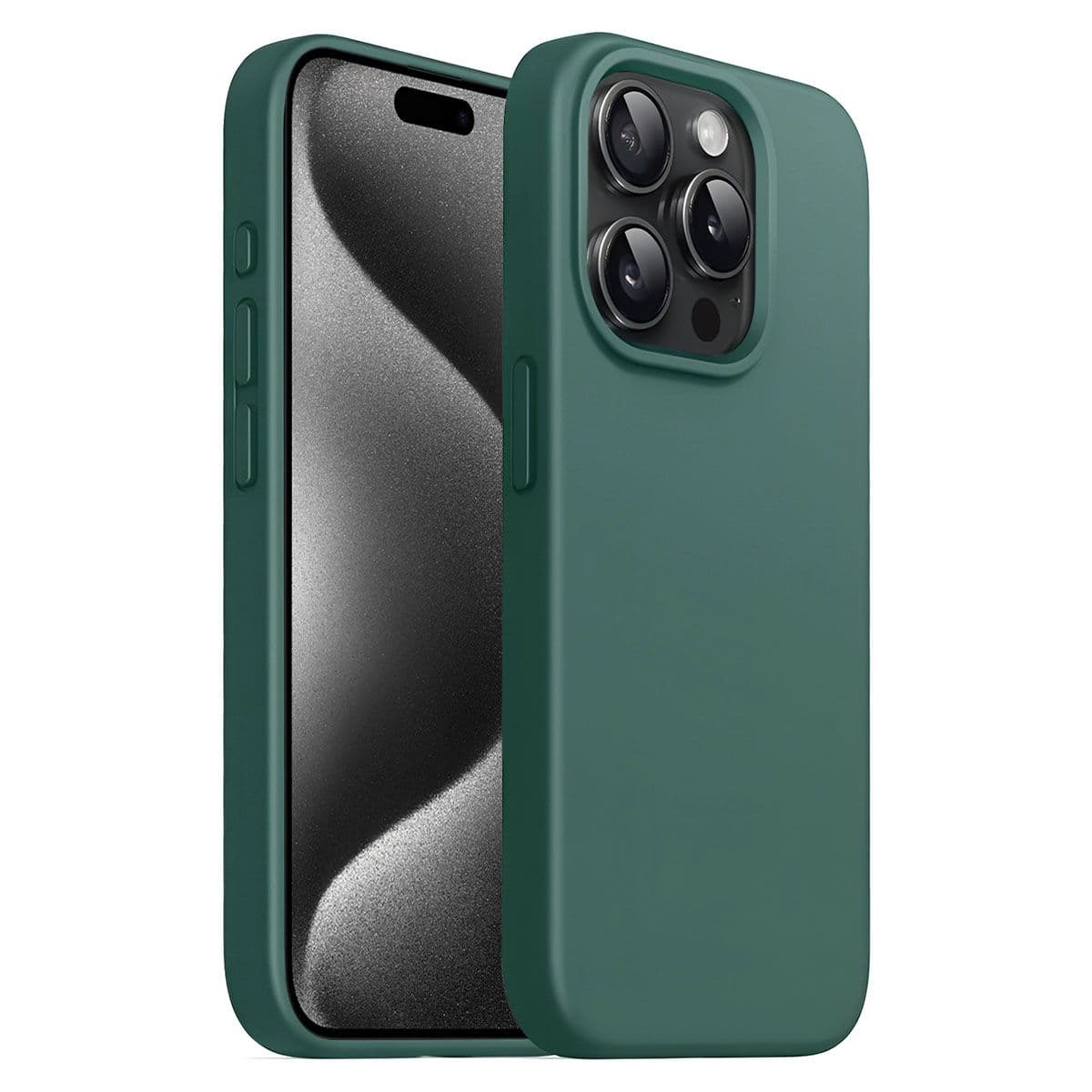 LIRAMARK Solid Printed iPhone 15 Pro Back Case Mobile Accessories - view 1