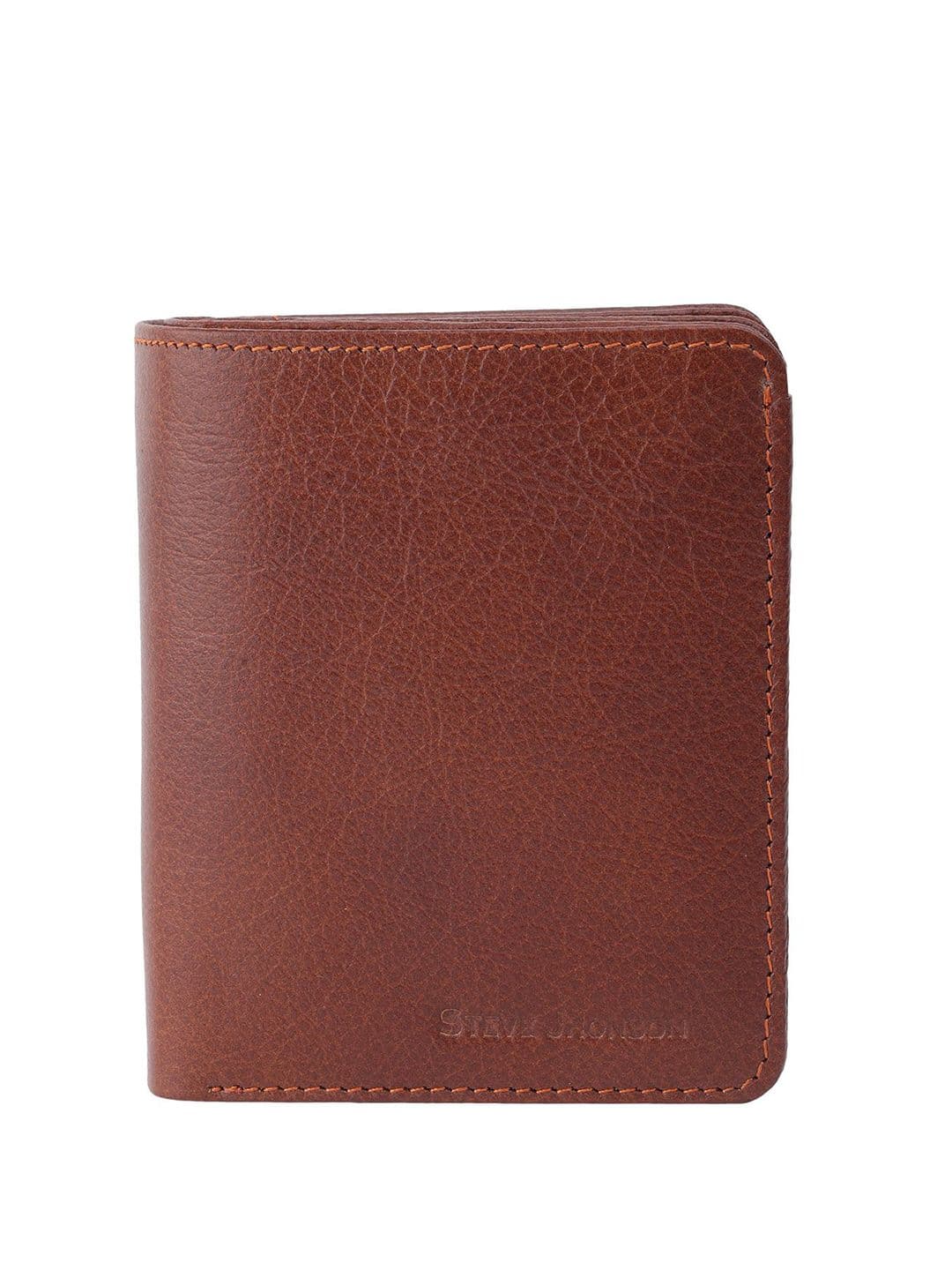 Steve Jhonson Men Brown Wallets - view 1