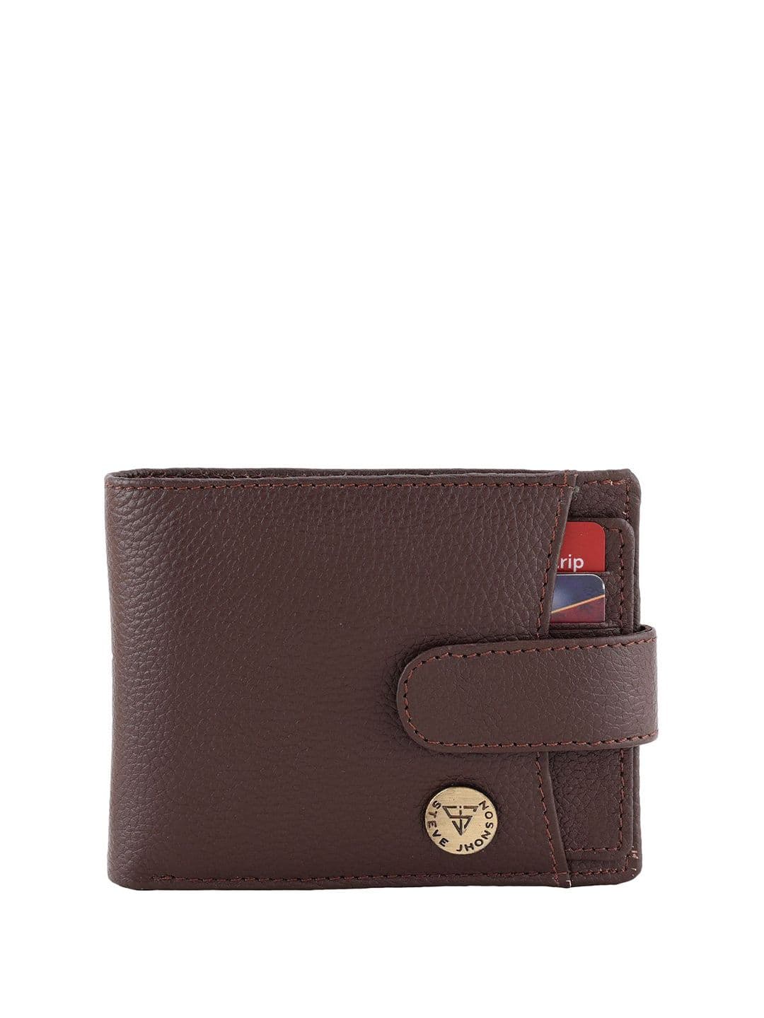 Steve Jhonson Men Tan Wallets - view 1