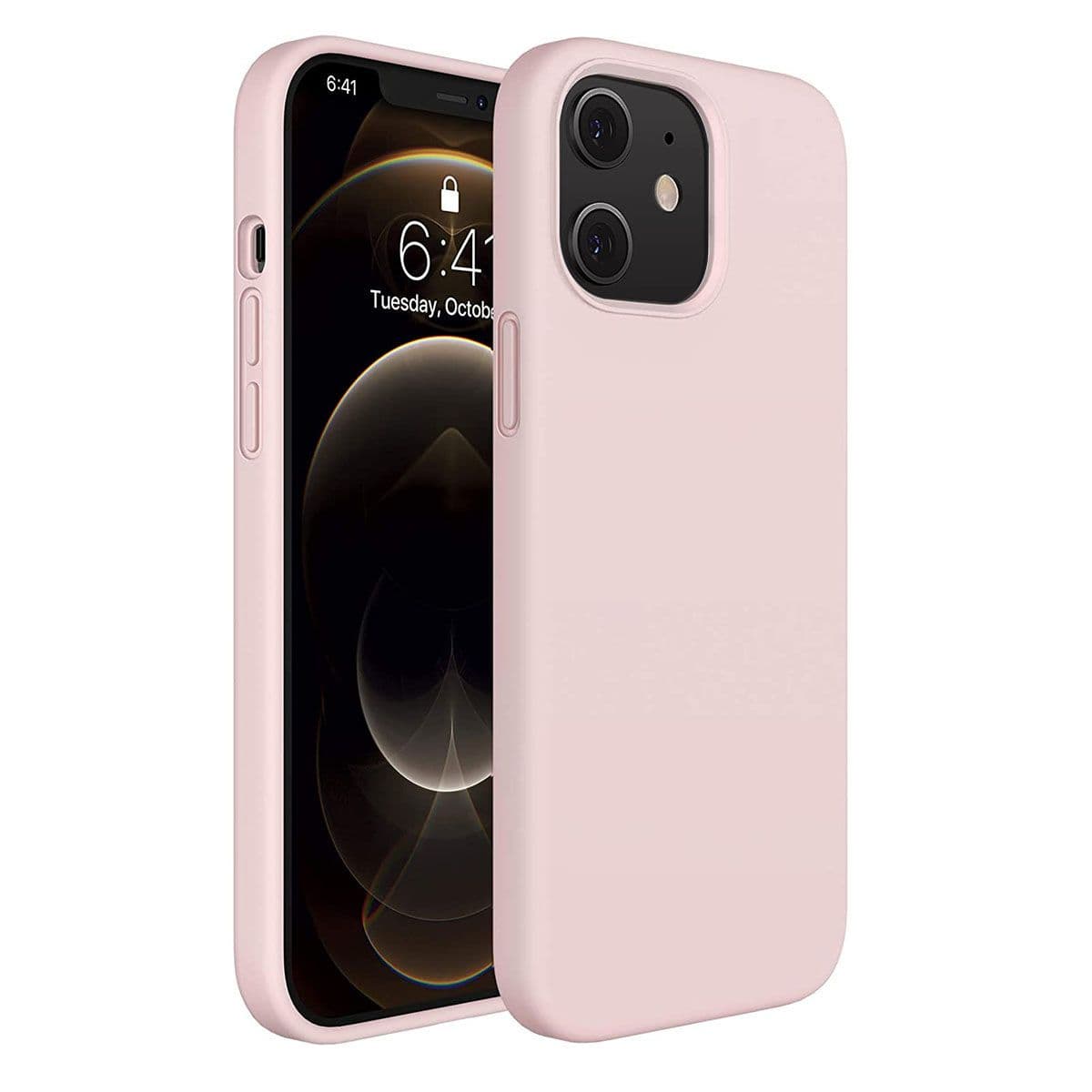 LIRAMARK Solid Printed iPhone 12 Mini Back Case Mobile Accessories - view 1