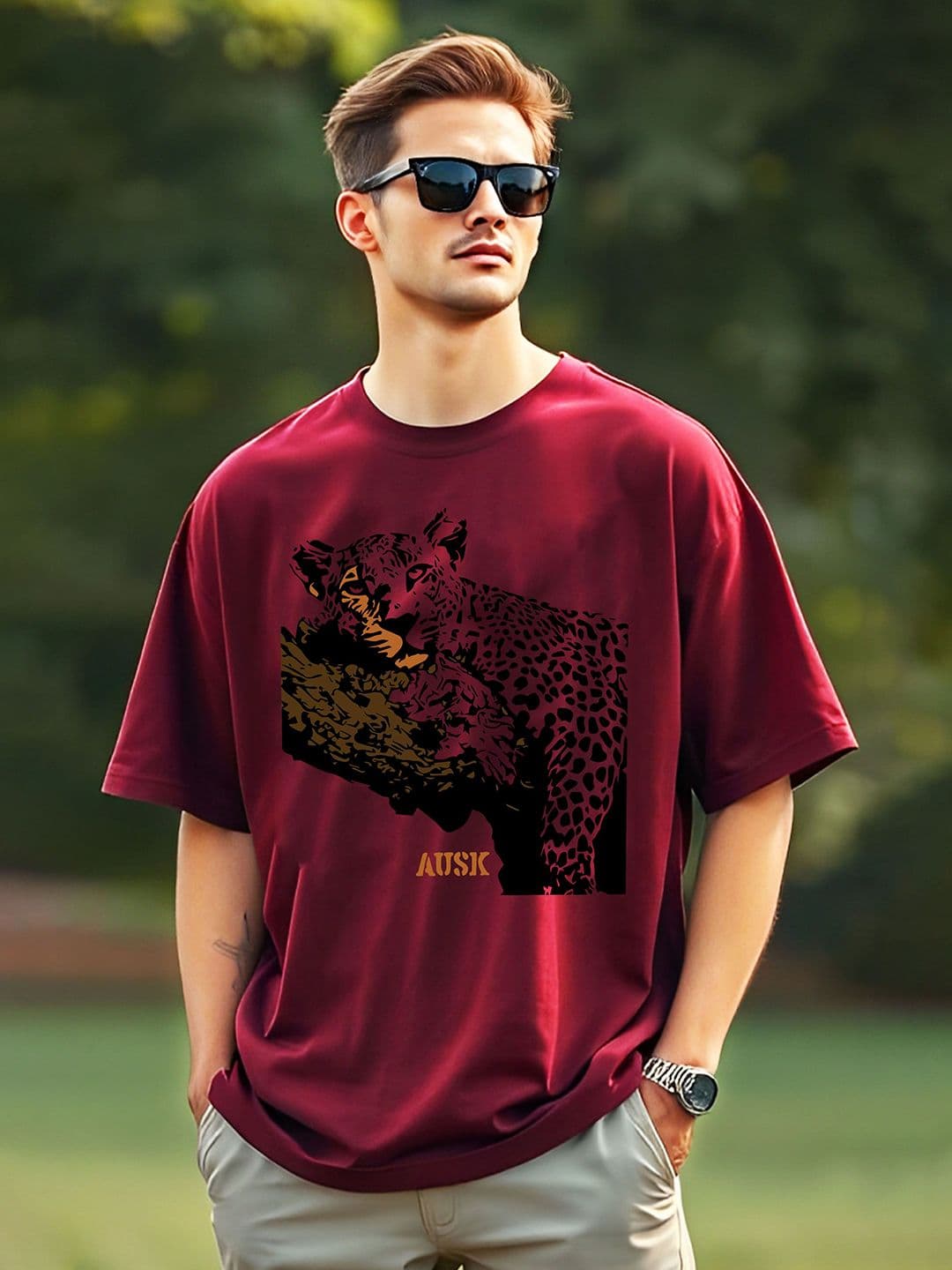 AUSK Men Printed Pockets T-shirt - view 1