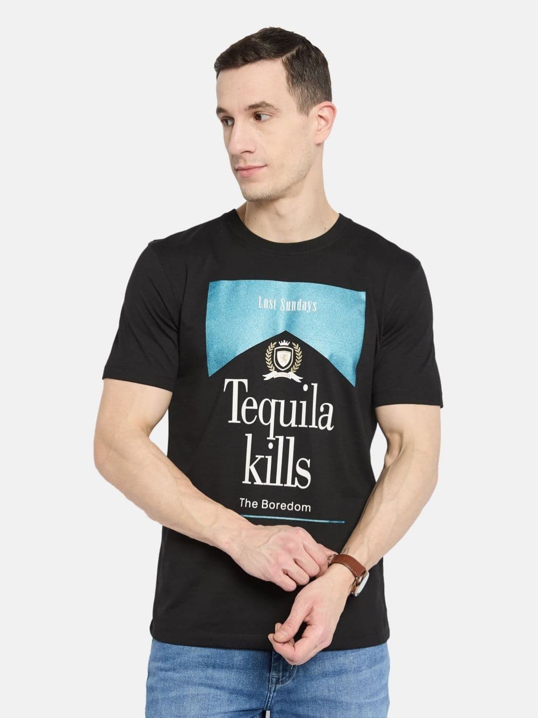 Octave Men Printed T-shirt - view 1
