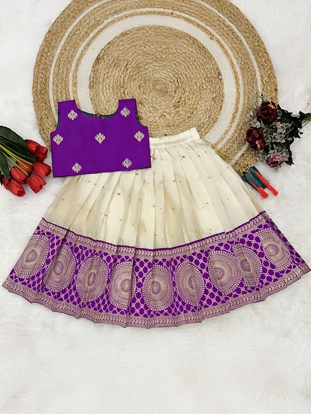FELIZ THE DESIGNER STUDIO Girls Ready to Wear Lehenga & - view 1