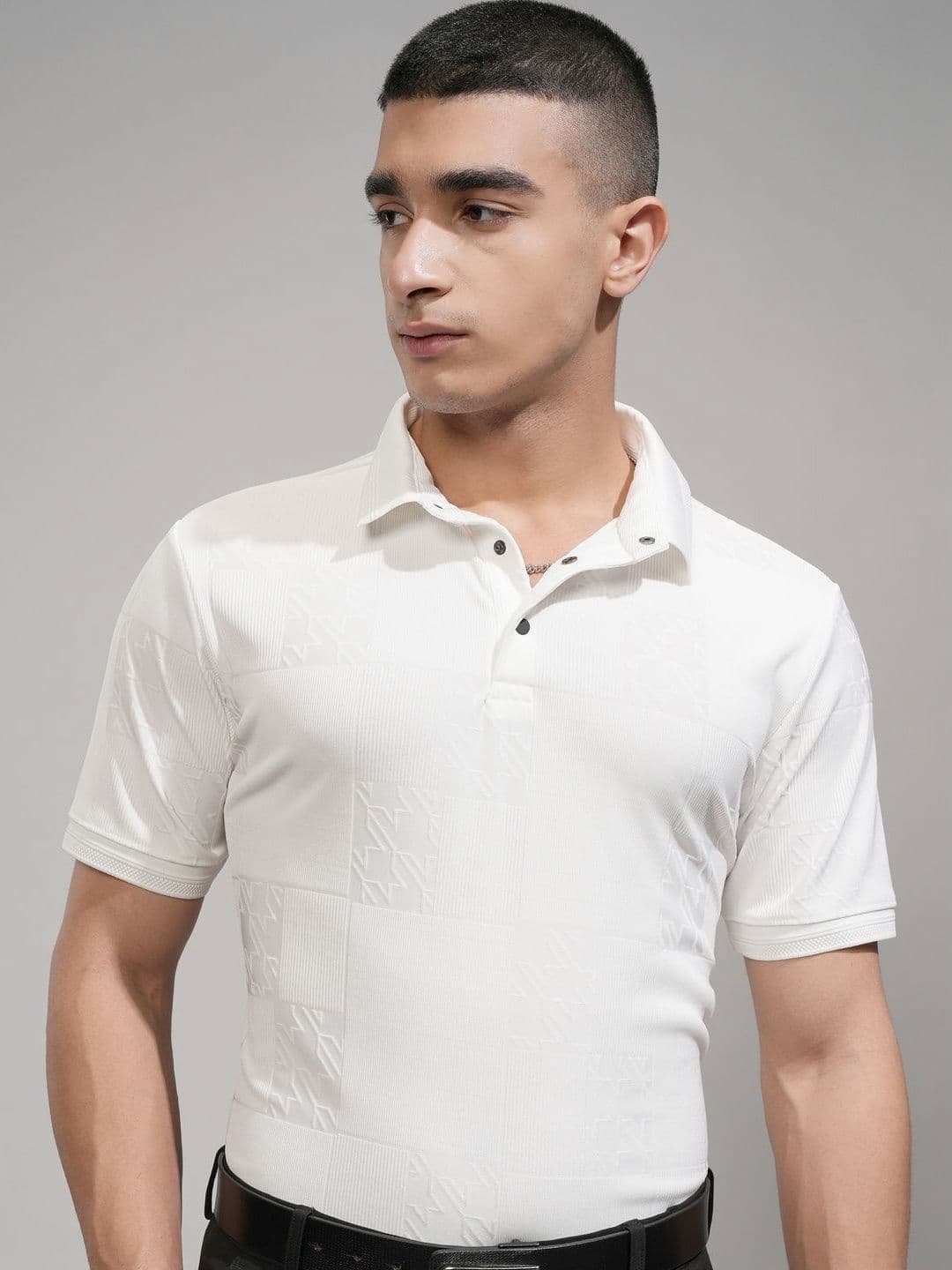 HIGHLANDER Men Polo Collar T-shirt - view 1