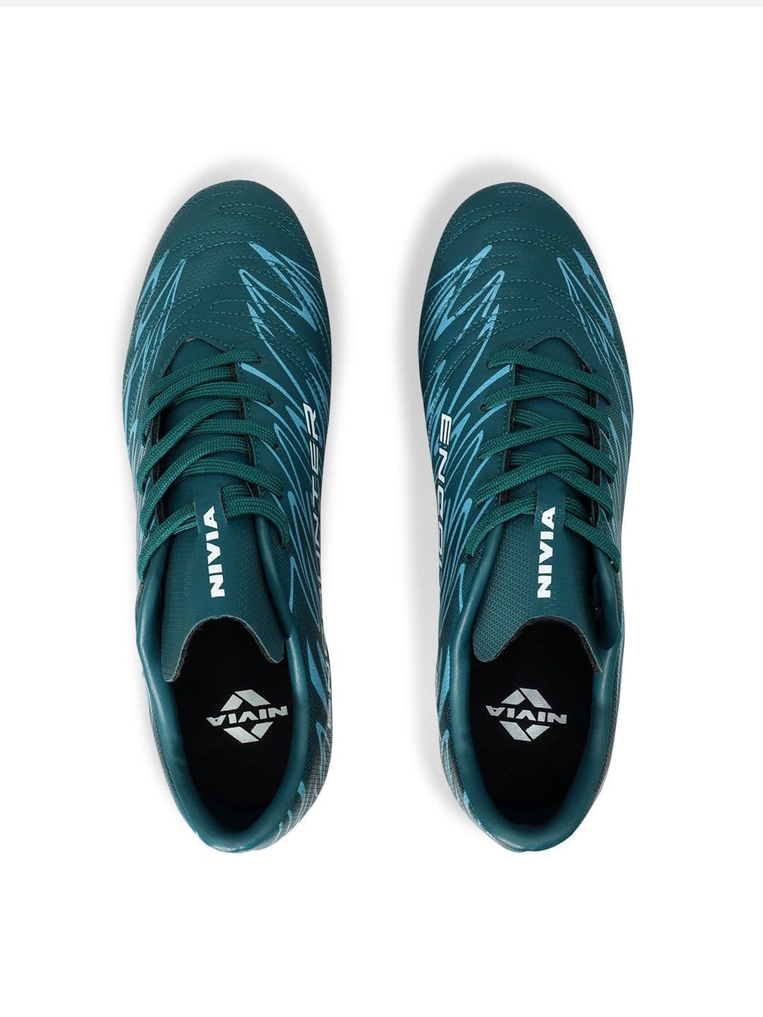Nivia Men Green Encounter 11.0 Football Shoes - view 1