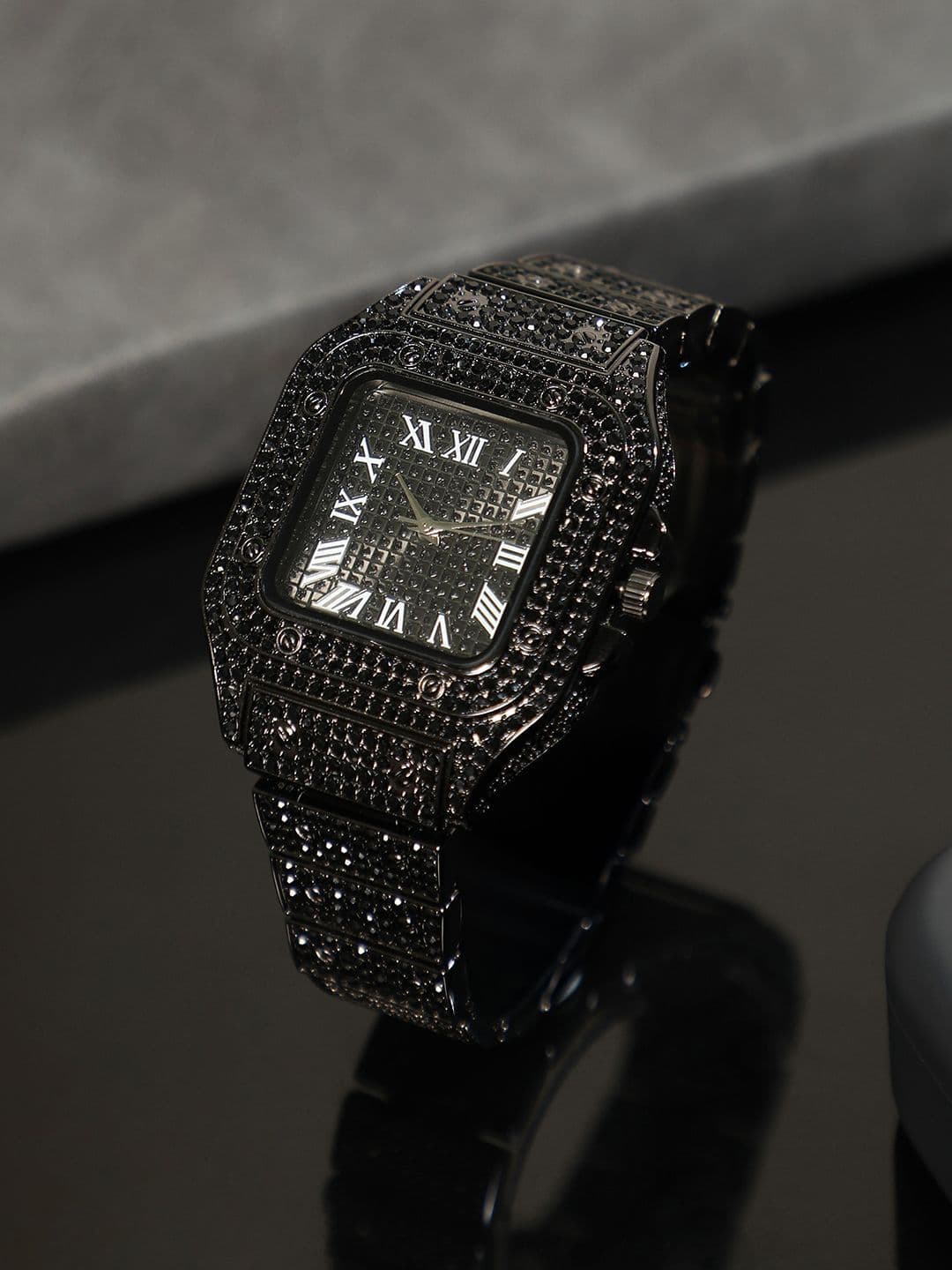 HAUTE SAUCE Women's The Bijou Roman Square Watch AW25_HSWC1274 - view 1