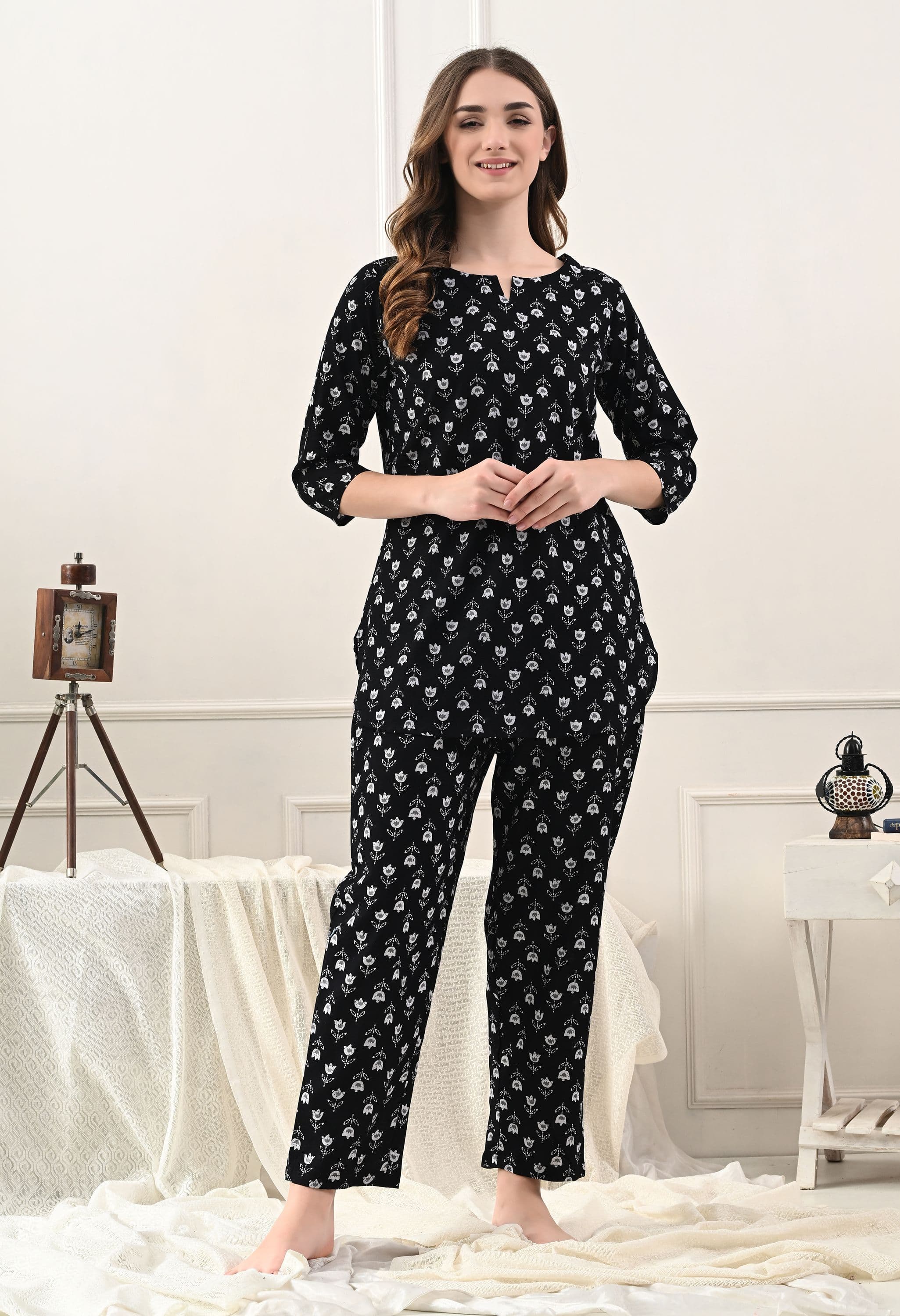 TREND ME Women Printed Pure Cotton Night suit - view 1