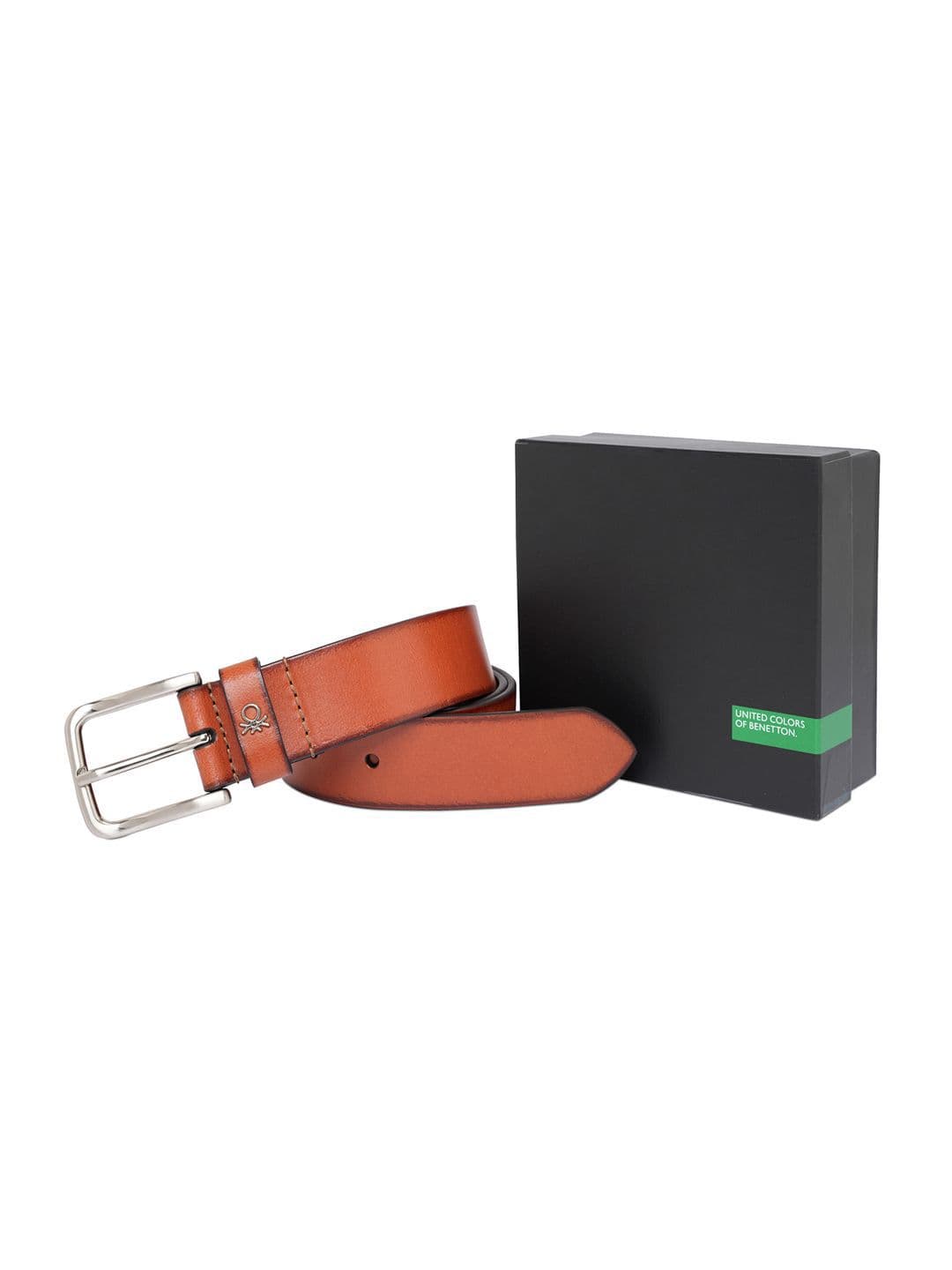 United Colors of Benetton Men Leather Formal Belt - view 1