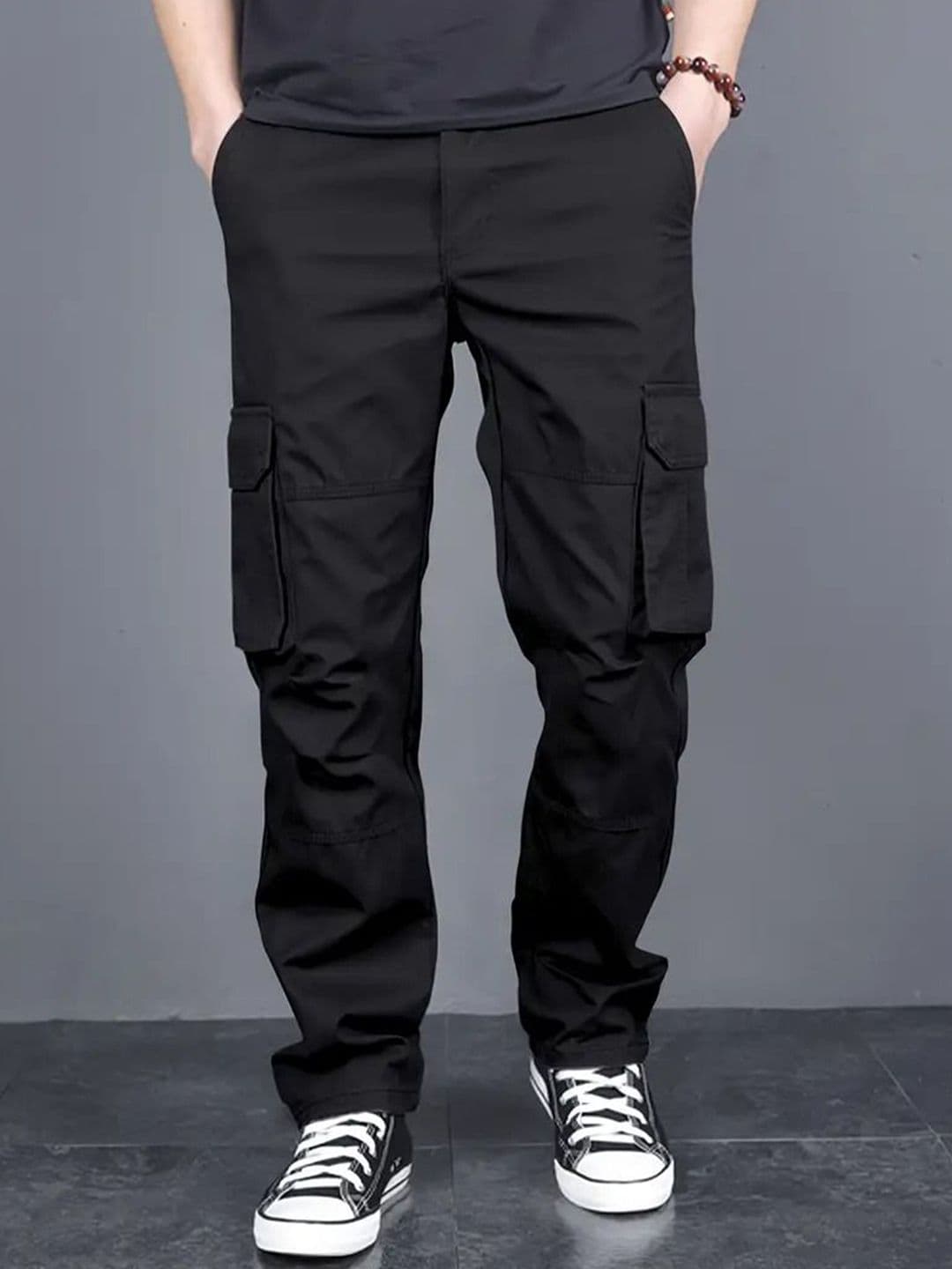 FABRIPPLE Men Classic Loose Fit Cargos Trousers - view 1