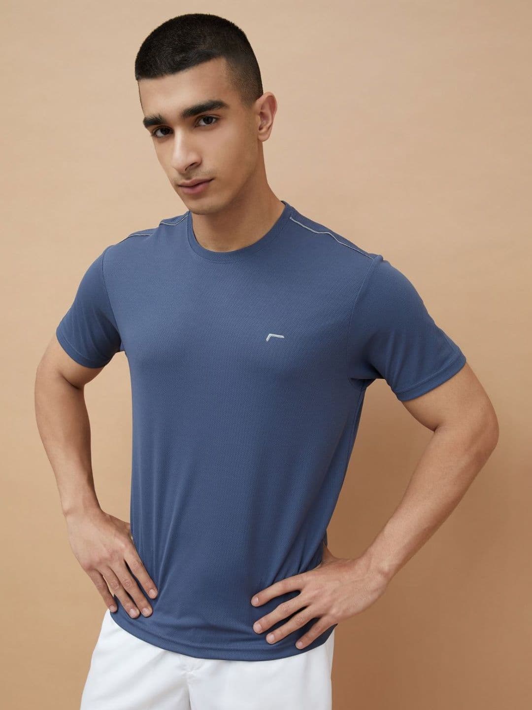 Fame Forever by Lifestyle Men Solid Round Neck Cotton T-shirt - view 1