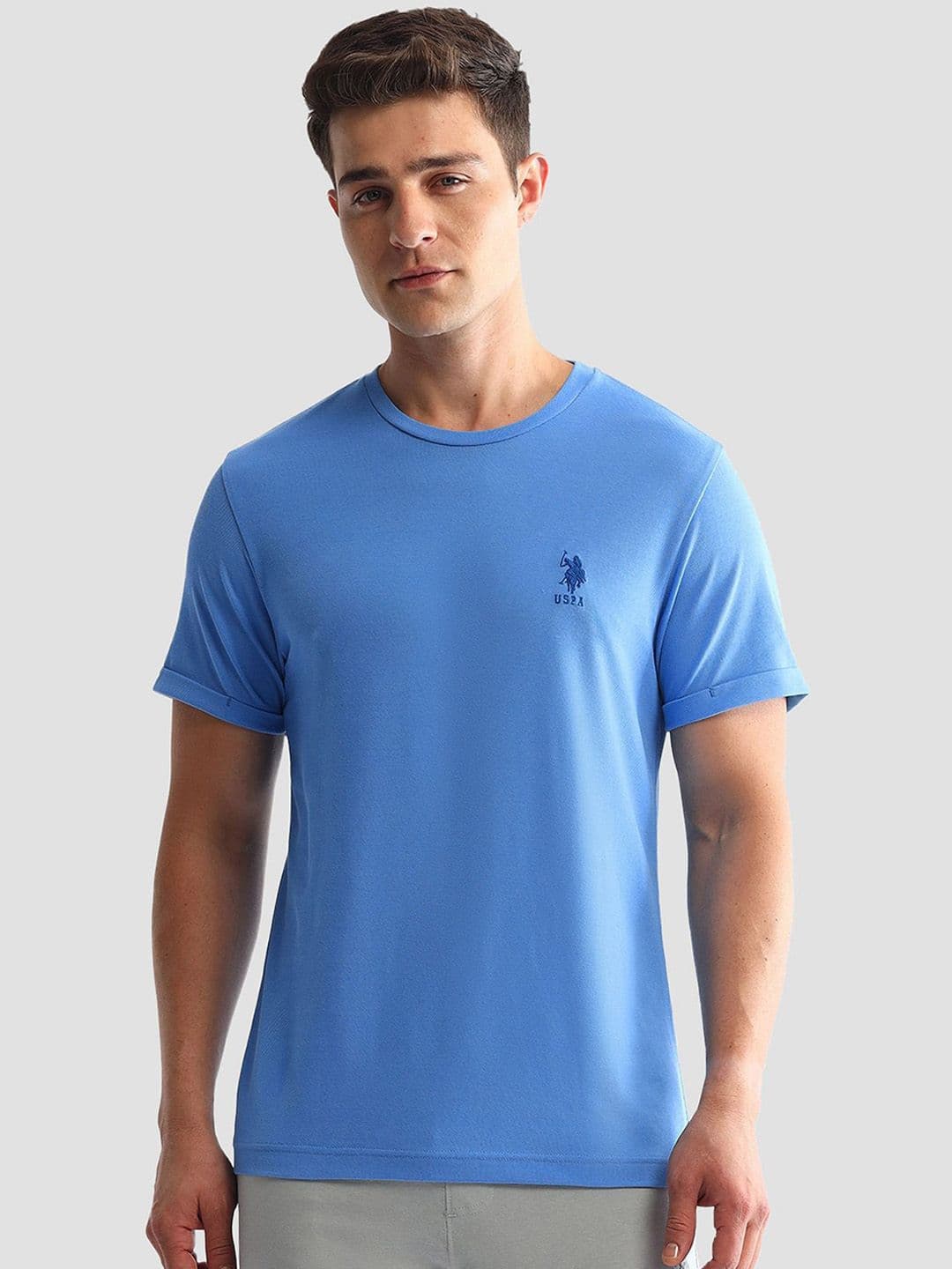 U.S. Polo Assn. Men Comfort Fit Round Neck Lounge T-Shirt - view 1