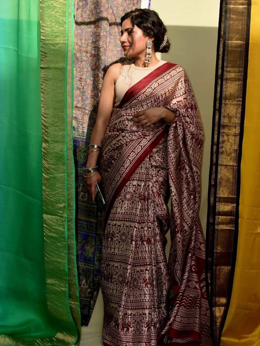 KALINI Art Silk Saree - view 1
