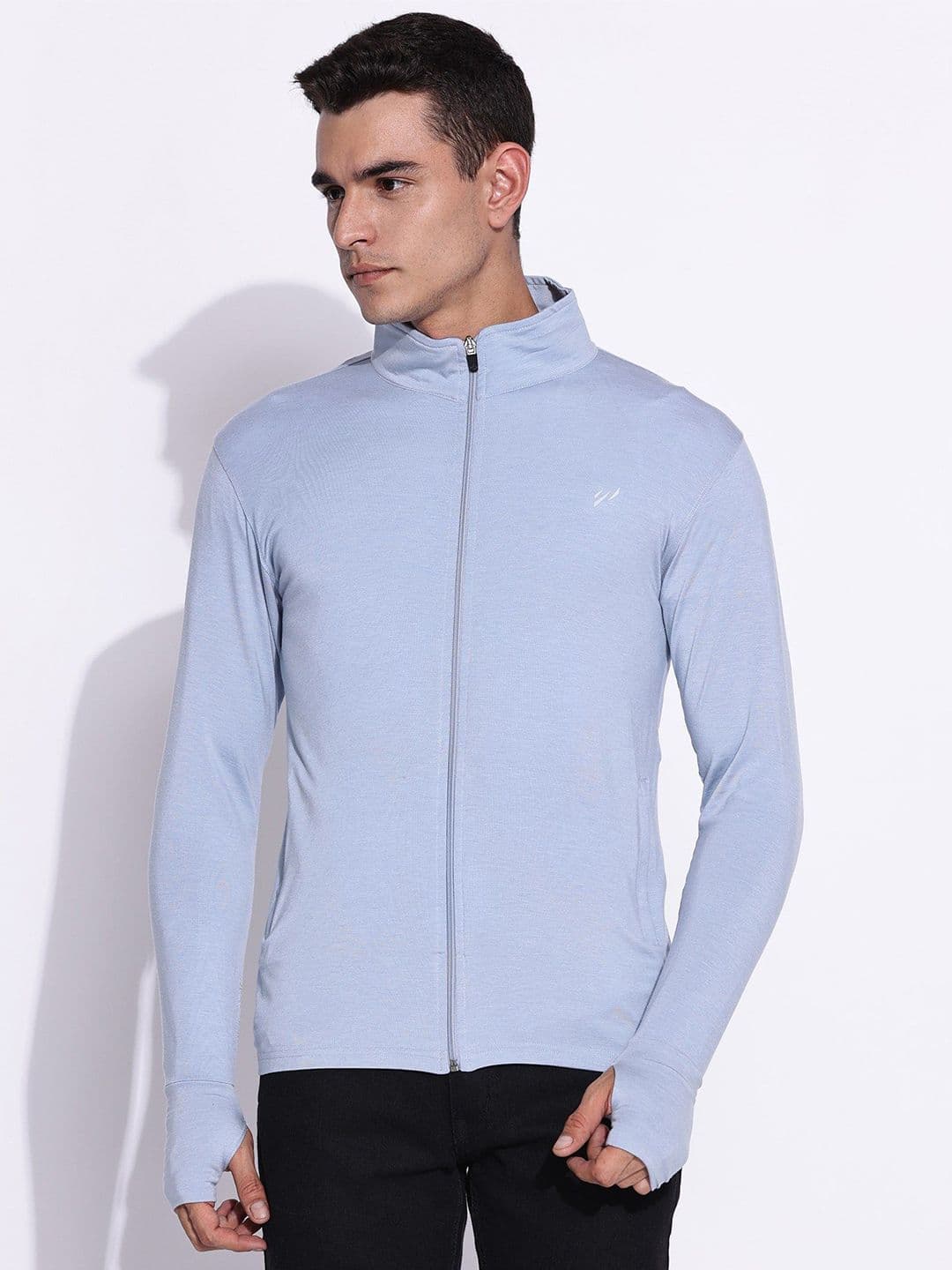 BLUE TYGA Men Graphic Printed Lightweight Antimicrobial Sporty Jacket - view 1