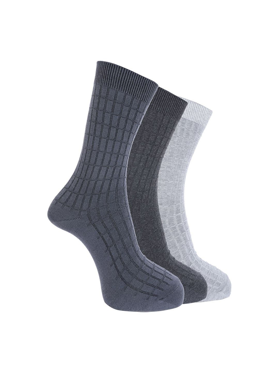 Dollar Men Pack of 3 Free Size Full Length Cotton Socks - view 1