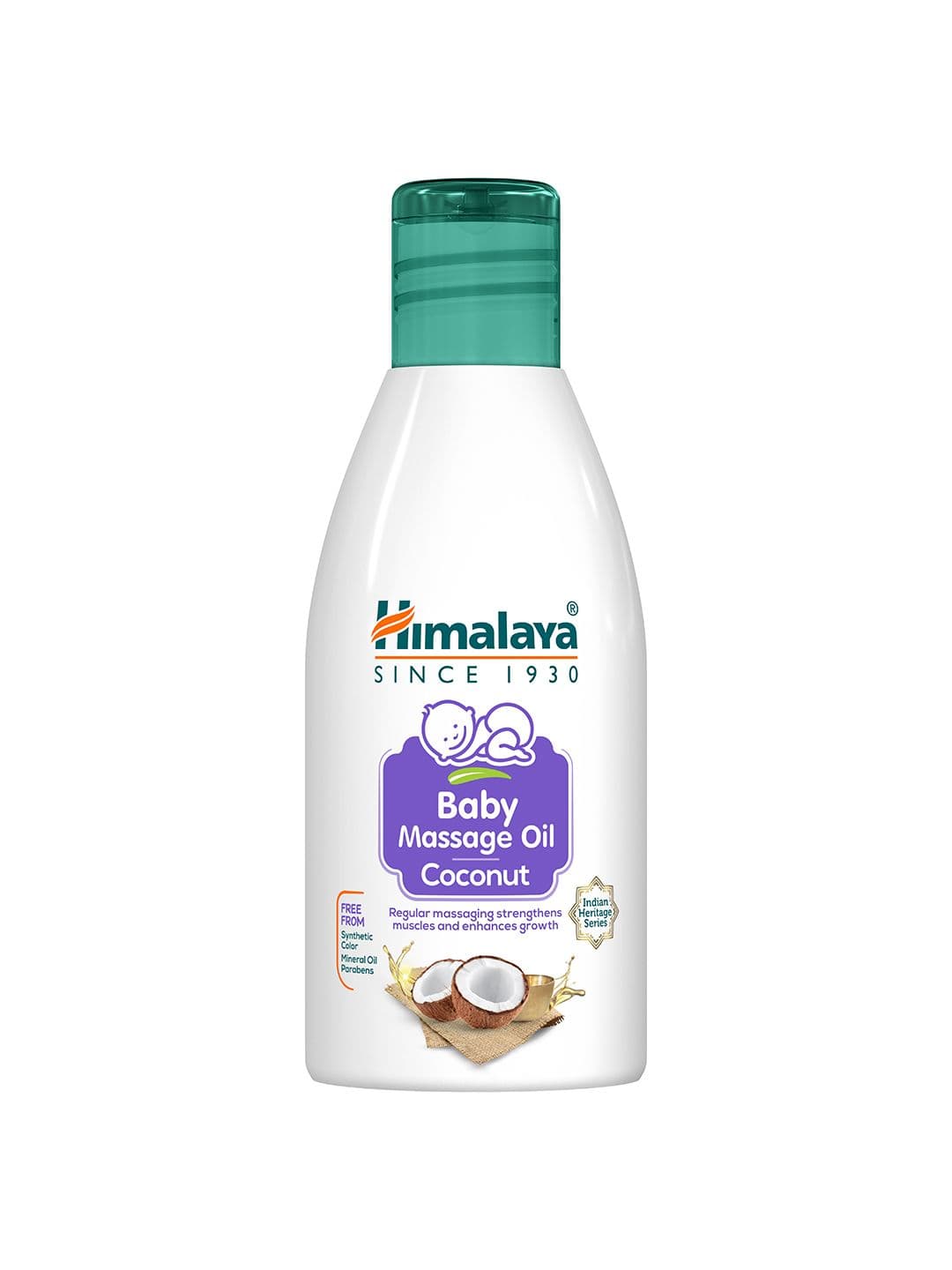 Himalaya Baby Baby Coconut Massage Oil For Muscle Strength - 100ml - view 1