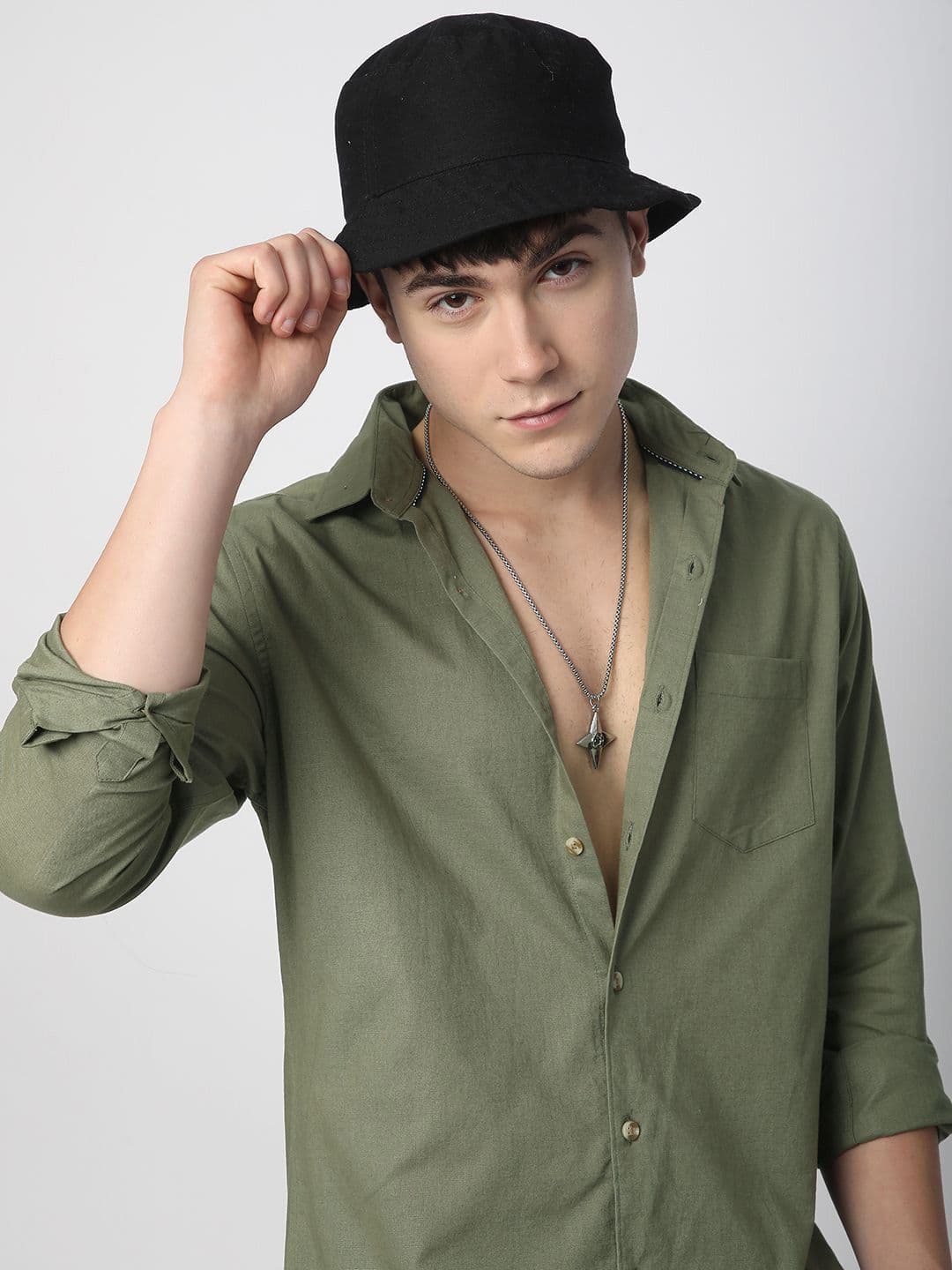 VASTRADO Men Classic Slim Fit Opaque Casual Shirt - view 1