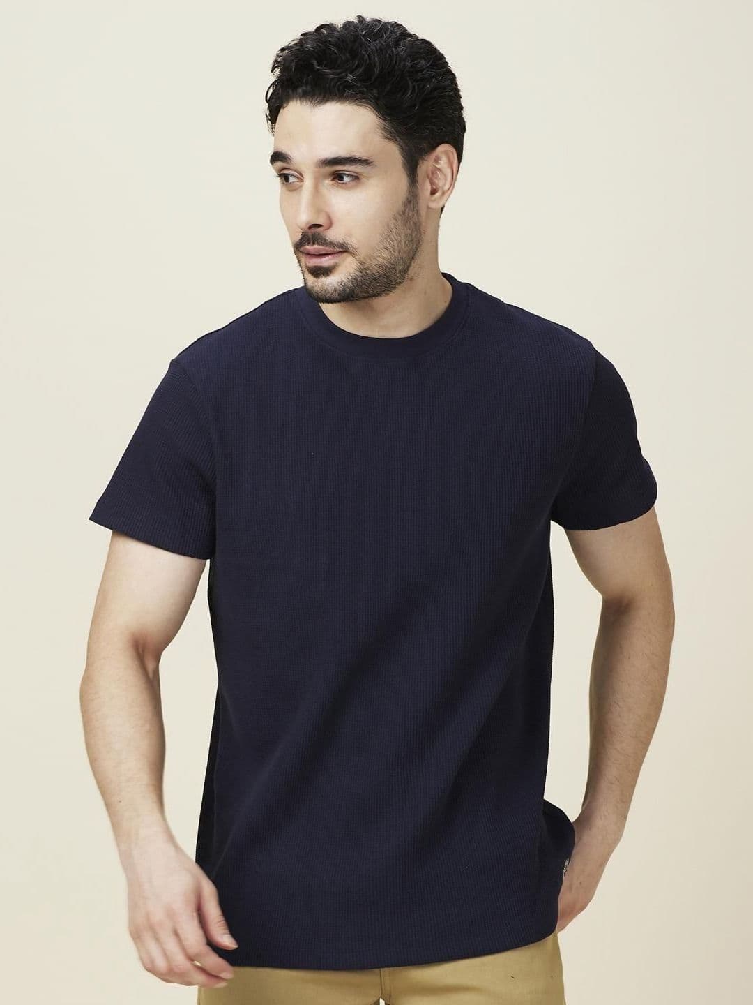 Being Human Men Solid Round Neck T-shirt - view 1