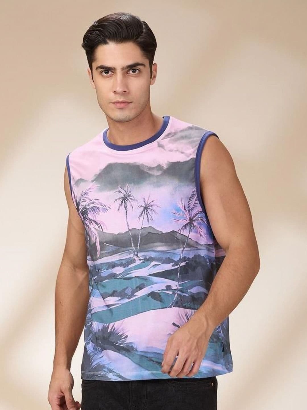 Being Human Men Graphic Printed Round Neck Cotton T-shirt - view 1