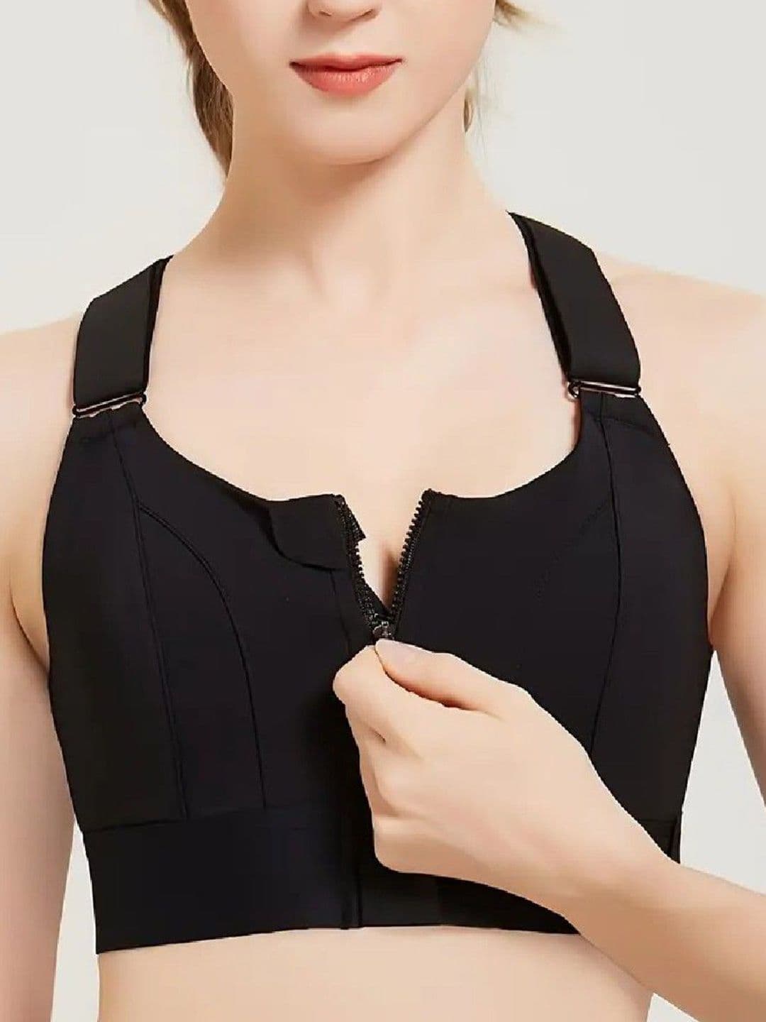 Poftik Women Women High Impact Adjustable Straps Padded Rapid-Dry Workout Sports Bra - view 1