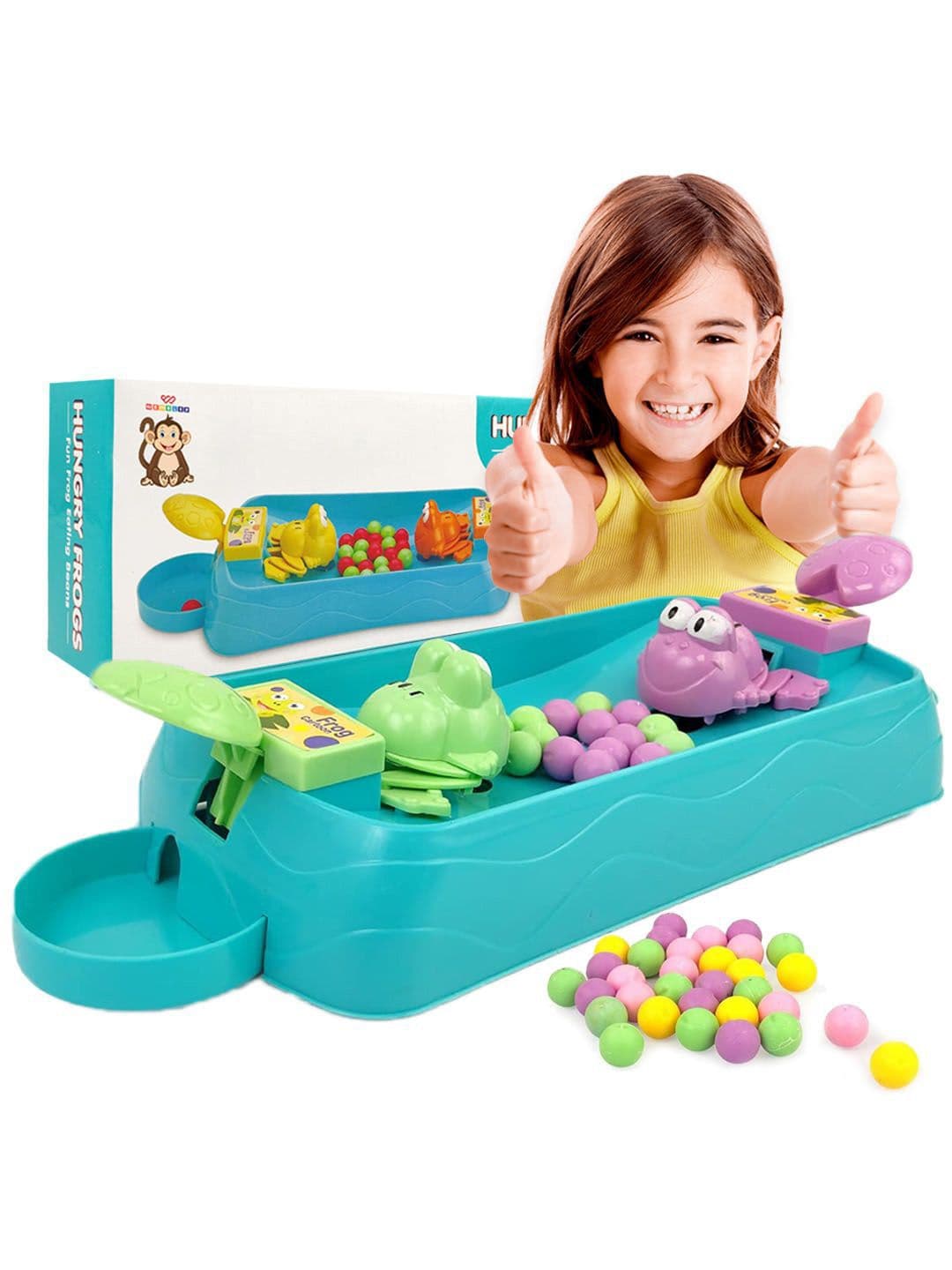 WEMBLEY BPA Free Hungry Frog Eating Beans Games for 2 Player - view 1