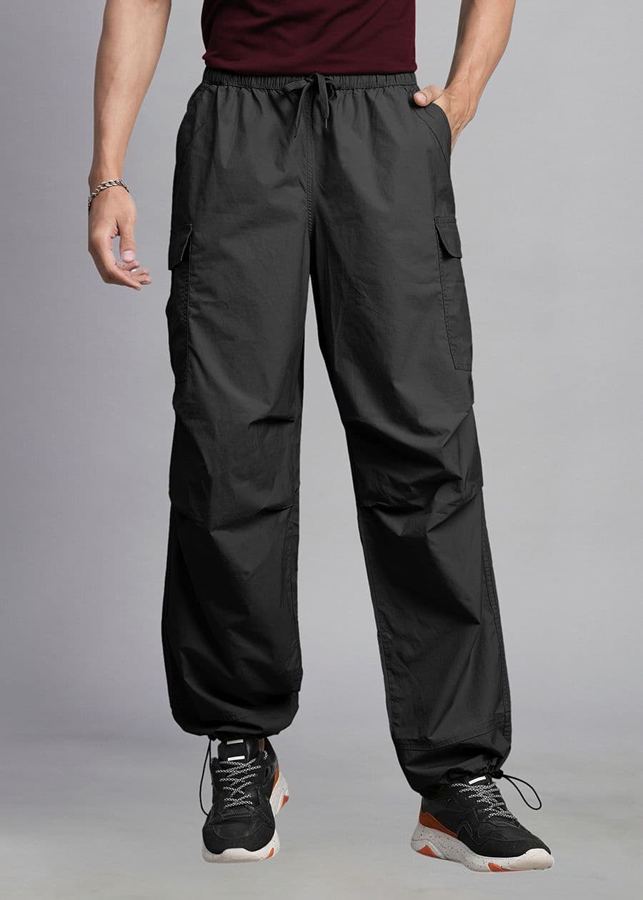 PRONK Men Relaxed-Fit Parachute Track Pants - view 1