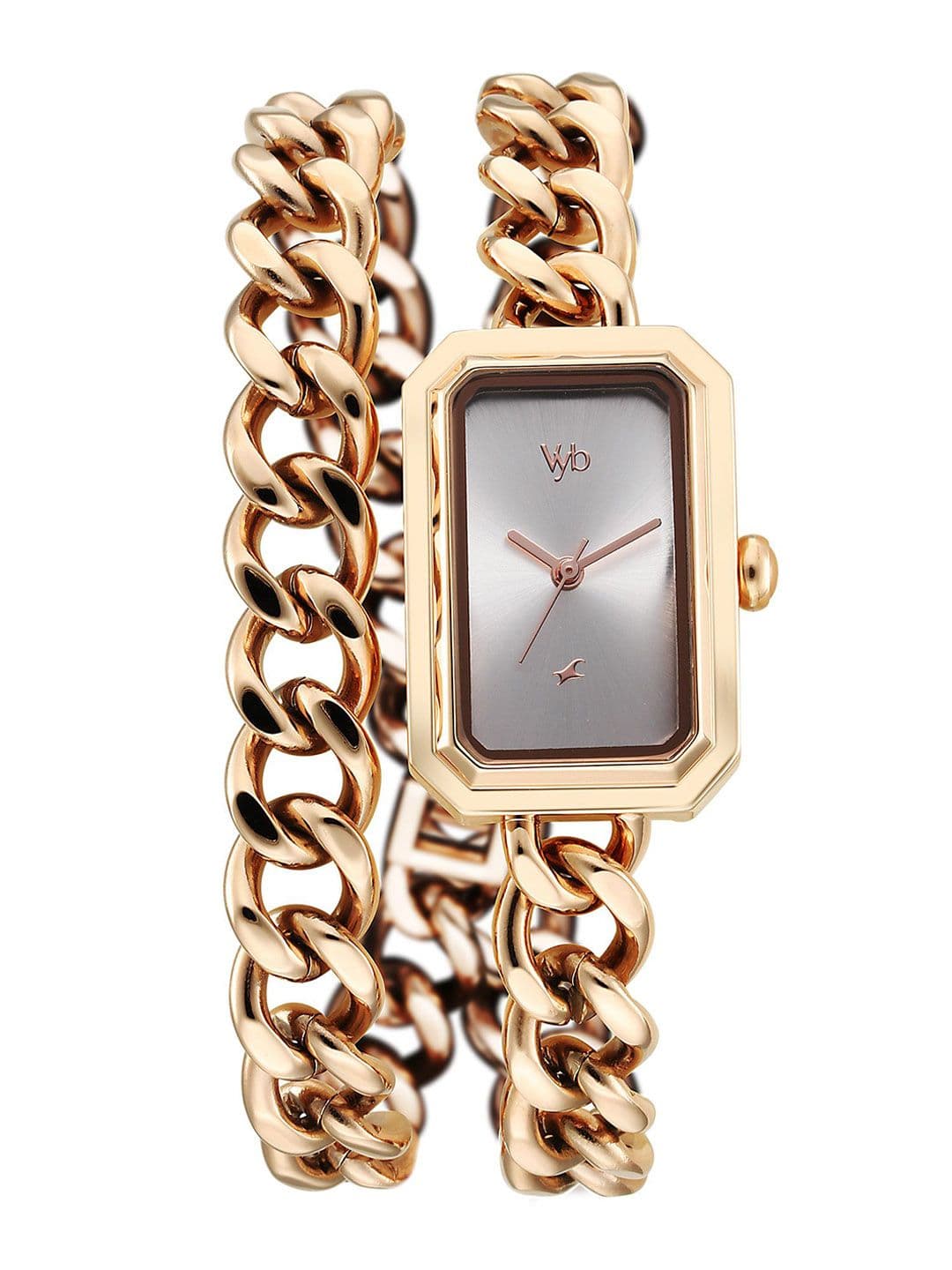 Fastrack Women Dial & Bracelet Style Straps Analogue Watch FV60065WM01W - view 1