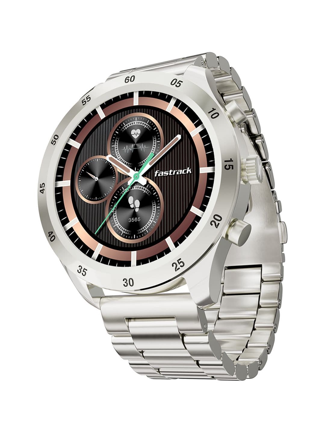 Fastrack Magnus FX2 Smart Watch BT Calling 1.32 Functional Crown IP67 Smart Watch - view 1