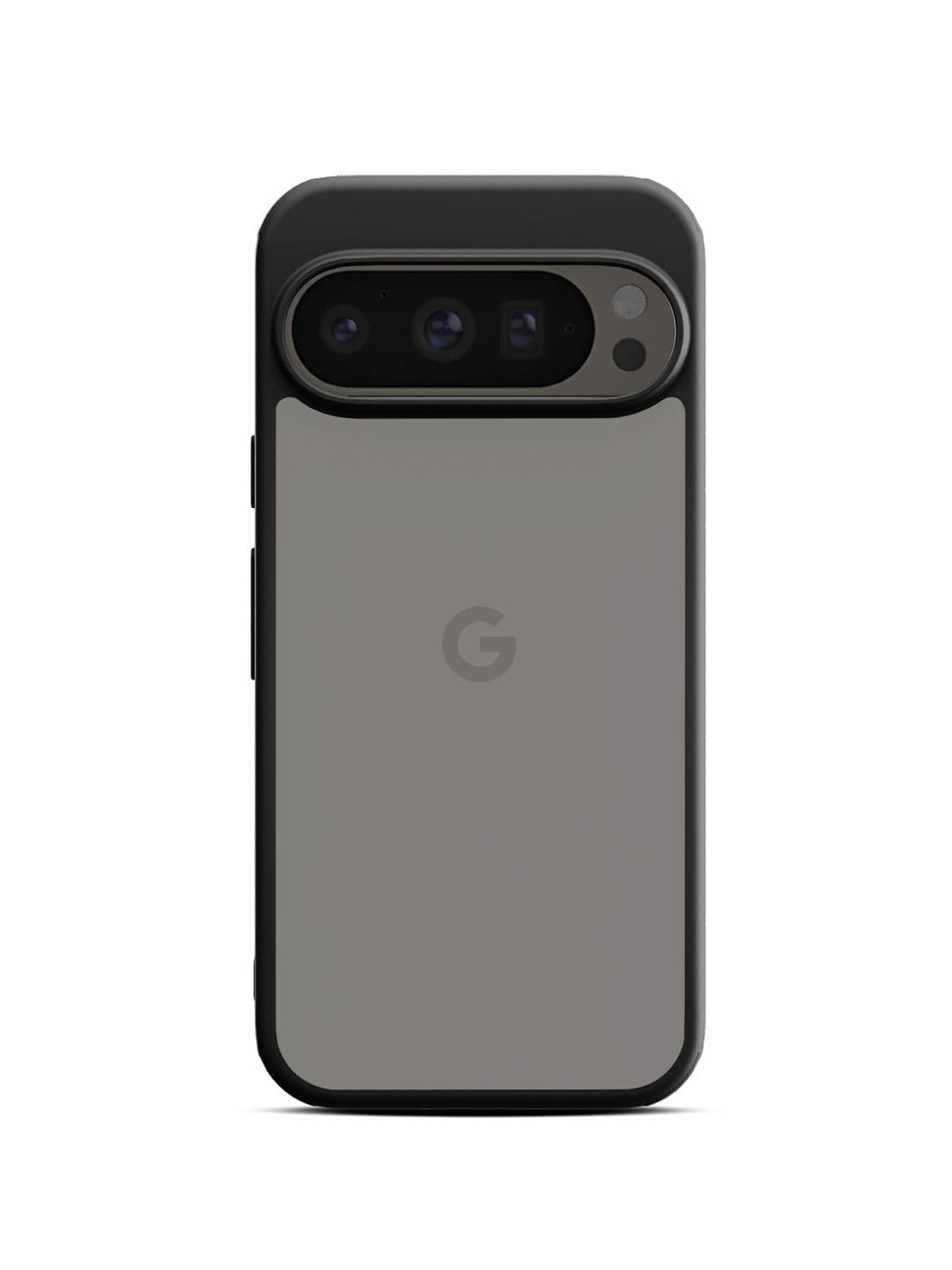 DailyObjects Black Frosted Clear Case Cover For Google Pixel 9 Pro XL - view 1