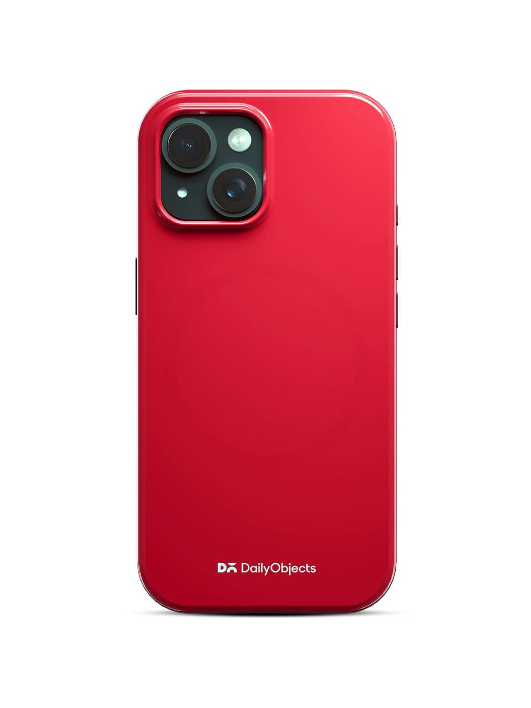 DailyObjects Red Enamel Bumper Magsafe Iphone 15 Plus Case - view 1