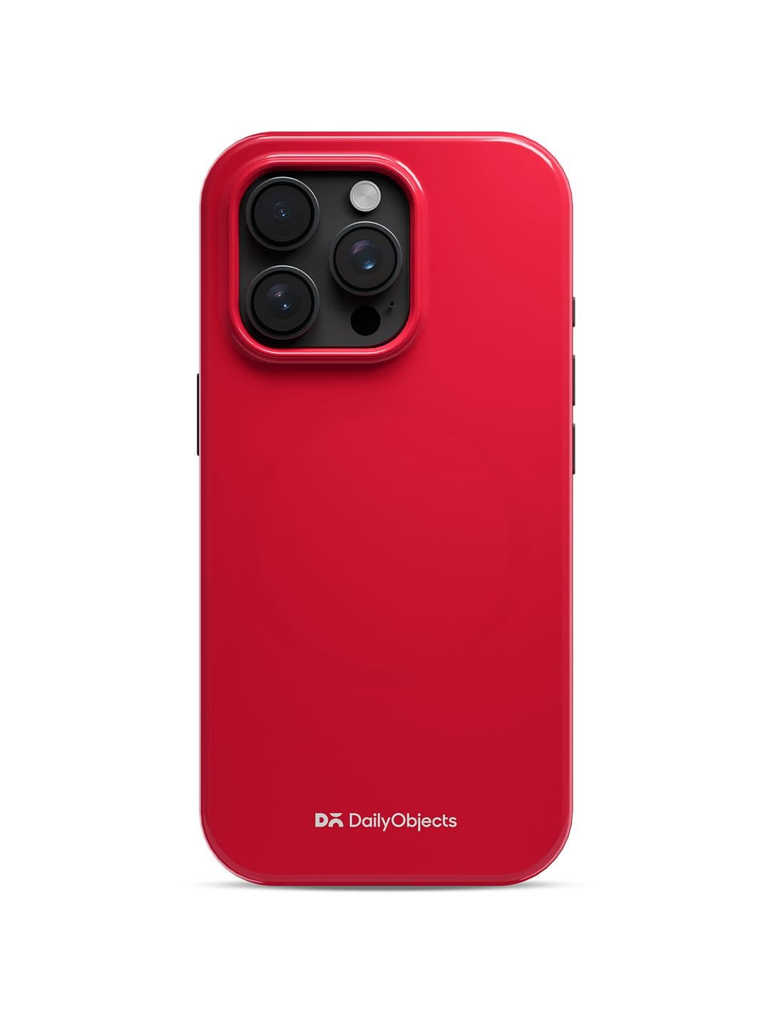 DailyObjects Red Enamel Bumper Magsafe Iphone 13 Pro Case - view 1