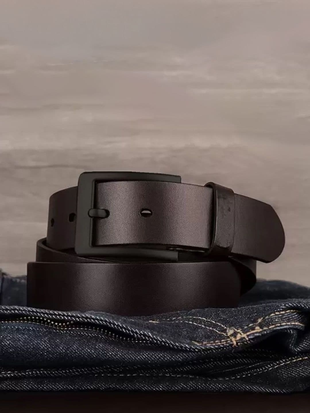 Provogue Men Leather Formal Belt - view 1