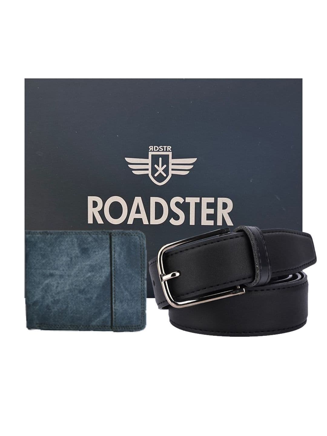 Roadster Men Accessory Gift Set of Wallet and Belt - view 1