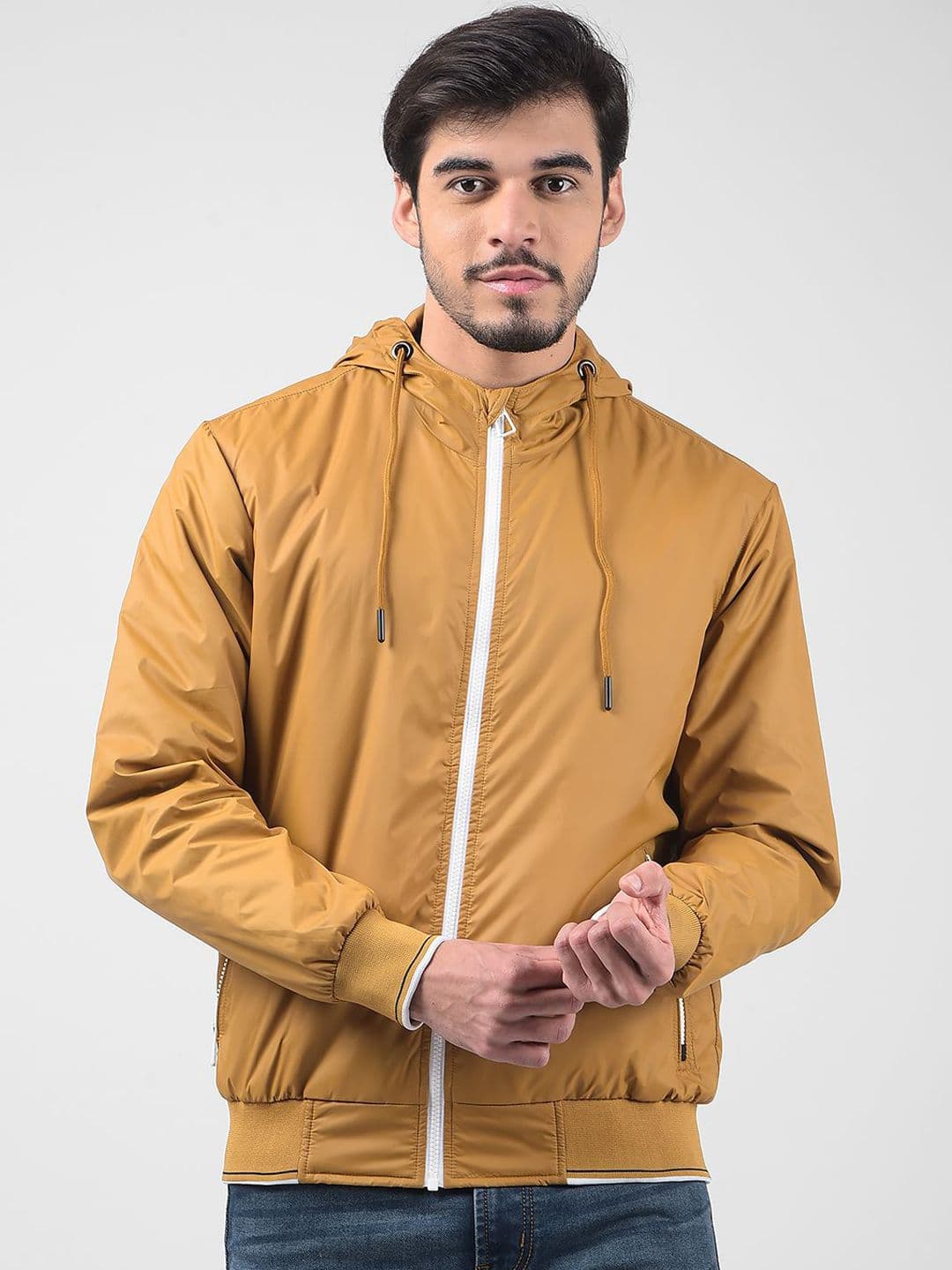 Numero Uno Men Solid Bomber Jacket - view 1