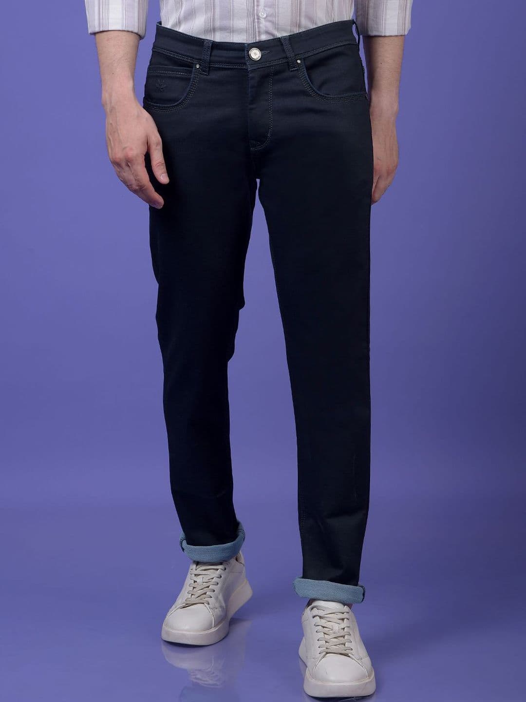 Crimsoune Club Men Slim Fit Mid-Rise Stretchable Jeans - view 1