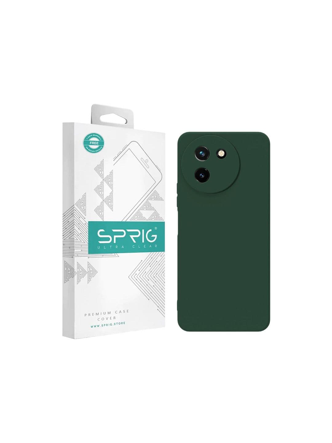 SPRIG vivo T3X TPU Matte Back Cover - view 1